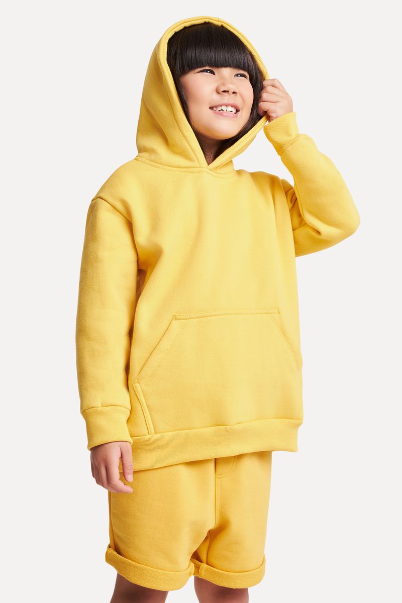 Casaco Hoodie Moletom Infantil Simples