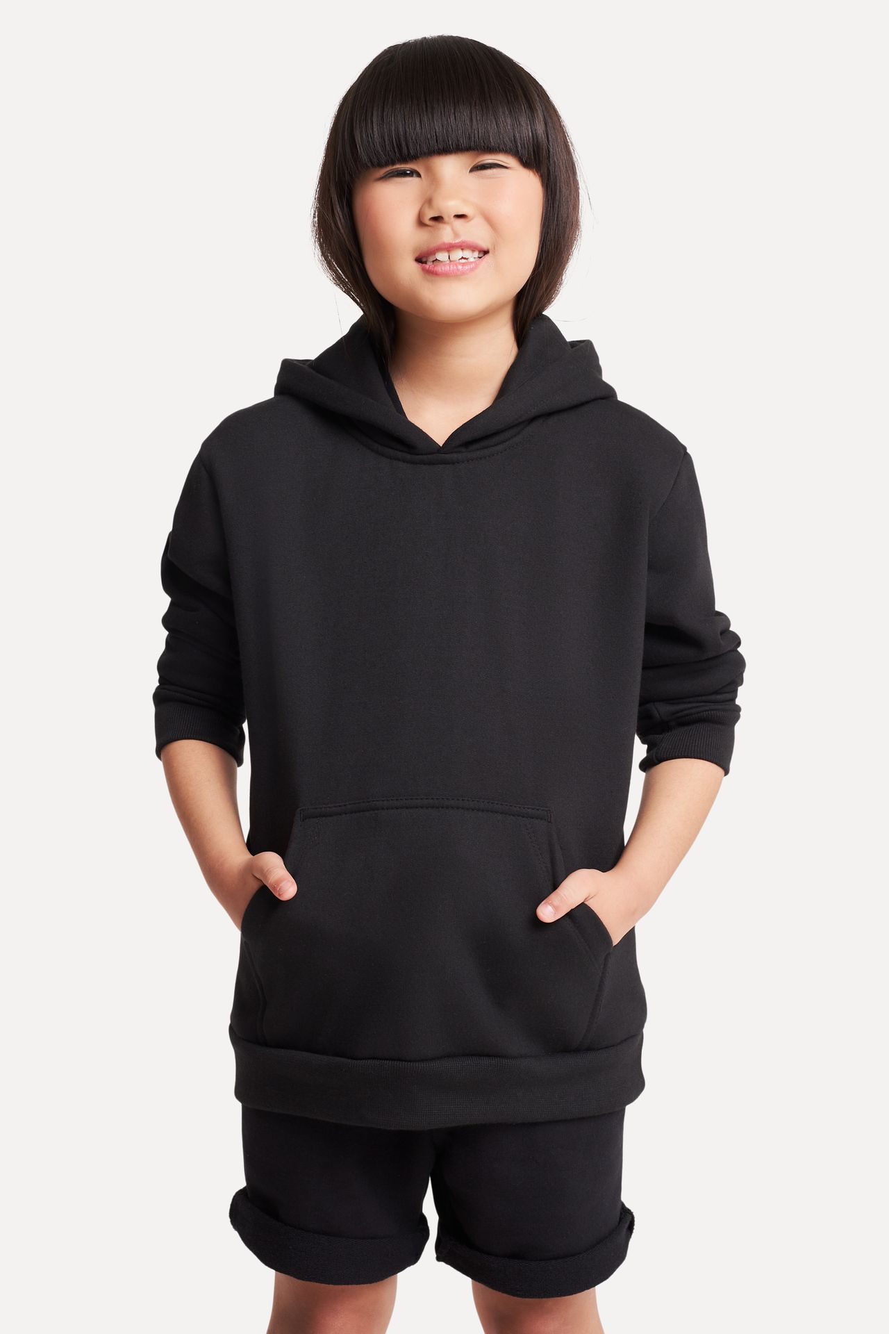 Casaco Hoodie Moletom Infantil Simples