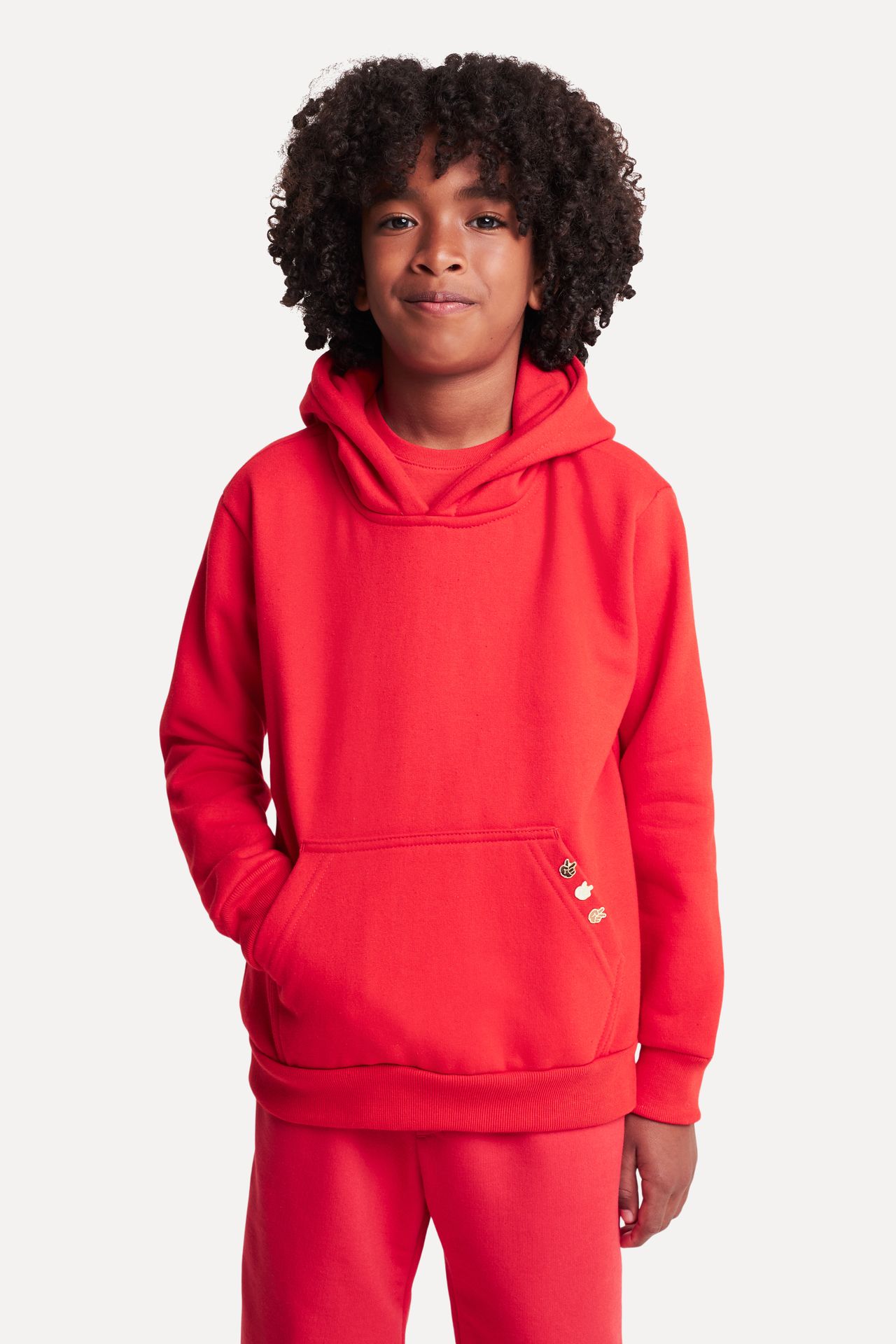 Casaco Hoodie Moletom Infantil Simples