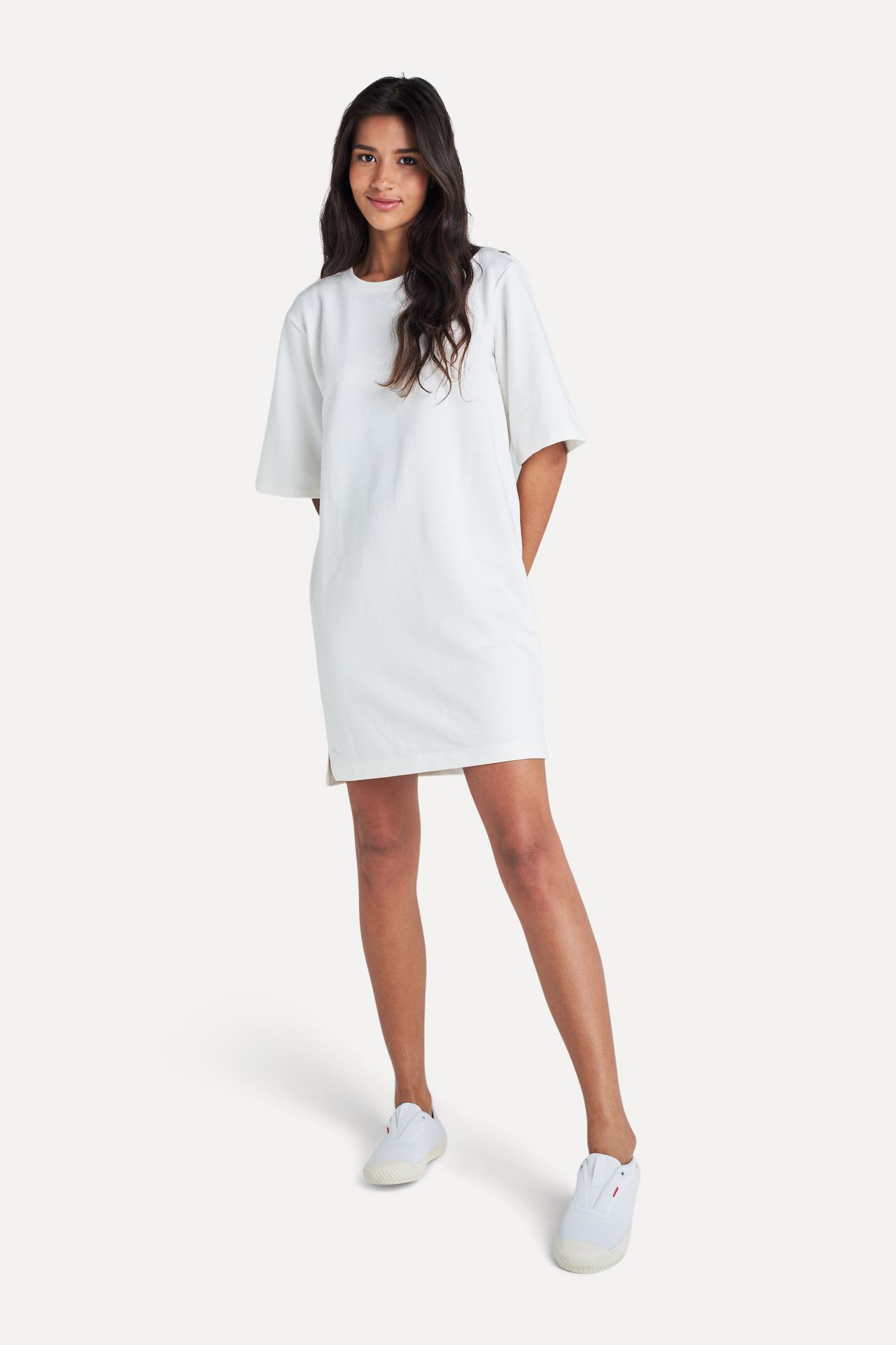 Vestido Moletom Feminino Curto Simples