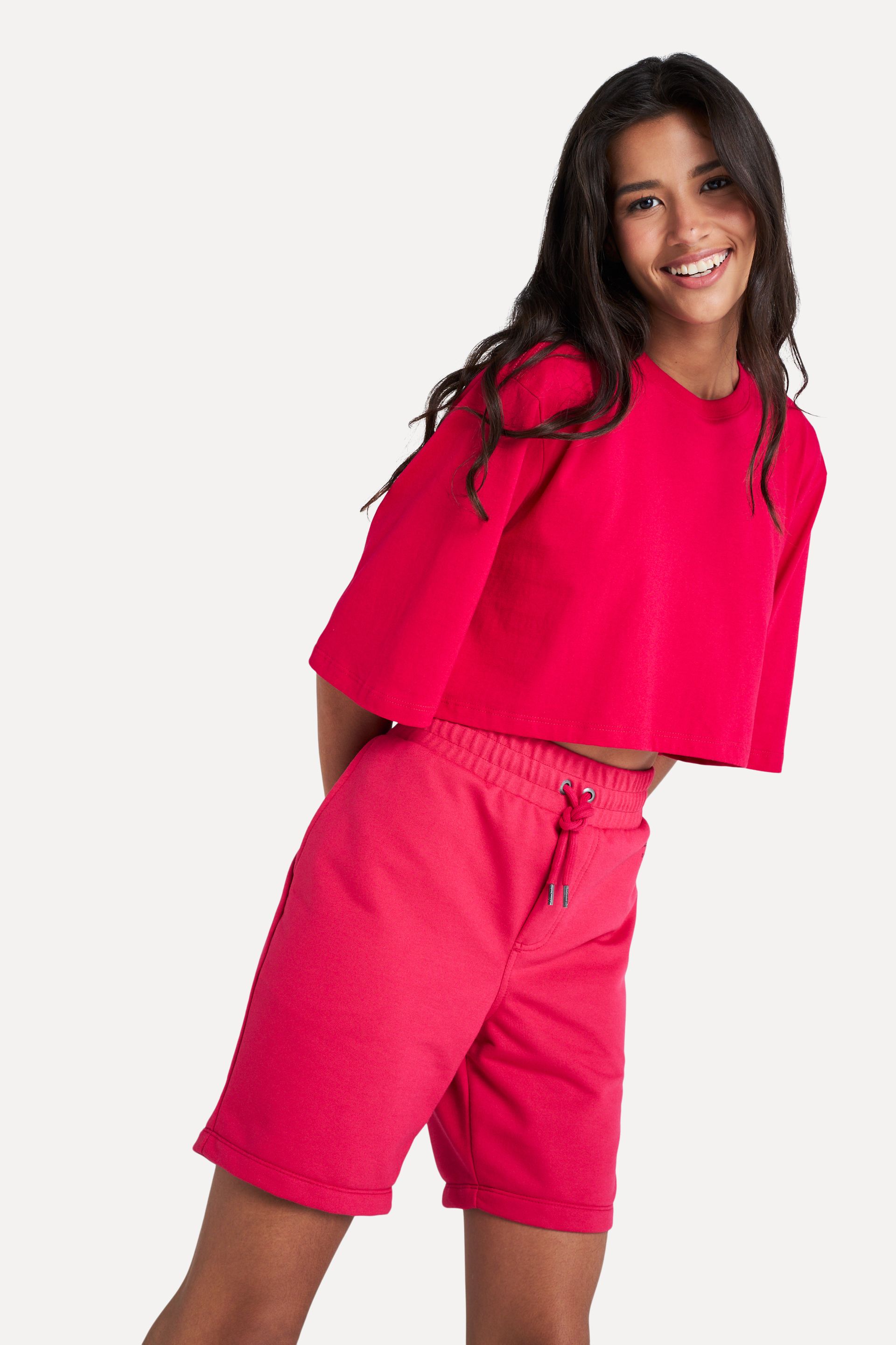 Camiseta Cropped Feminina Simples Manga Curta