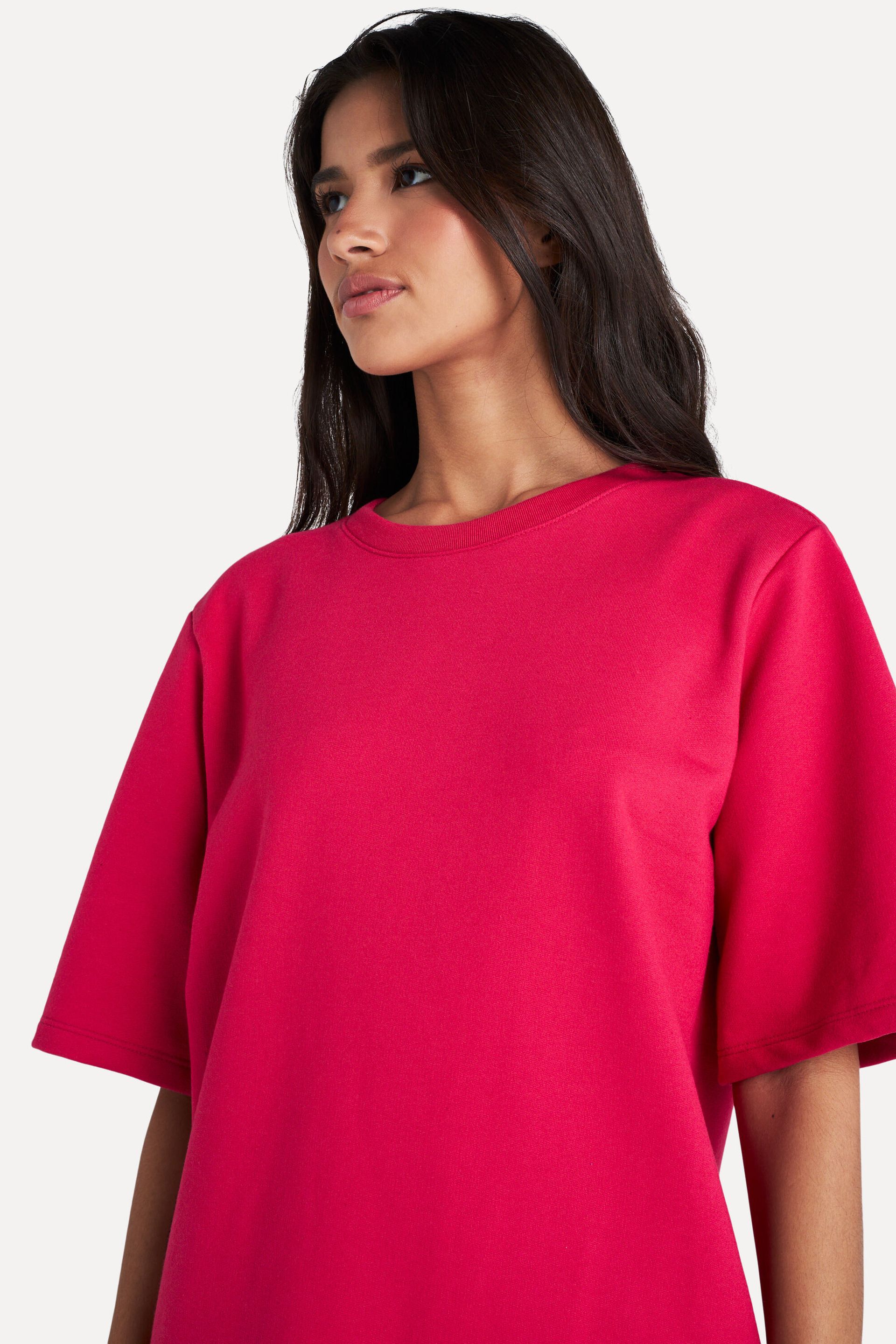 Vestido Moletom Feminino Curto Simples