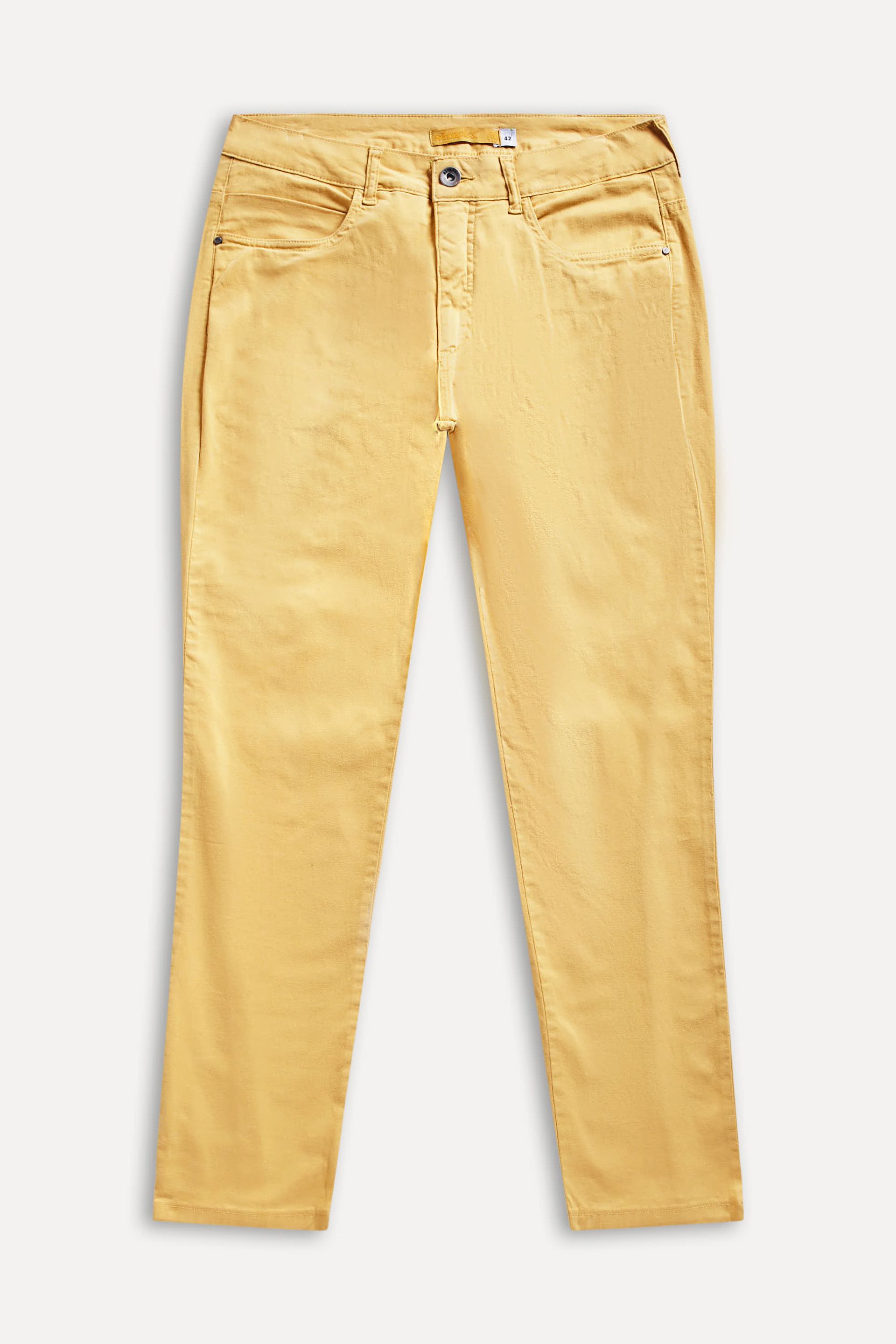 Calça de Sarja Reta Masculina Color