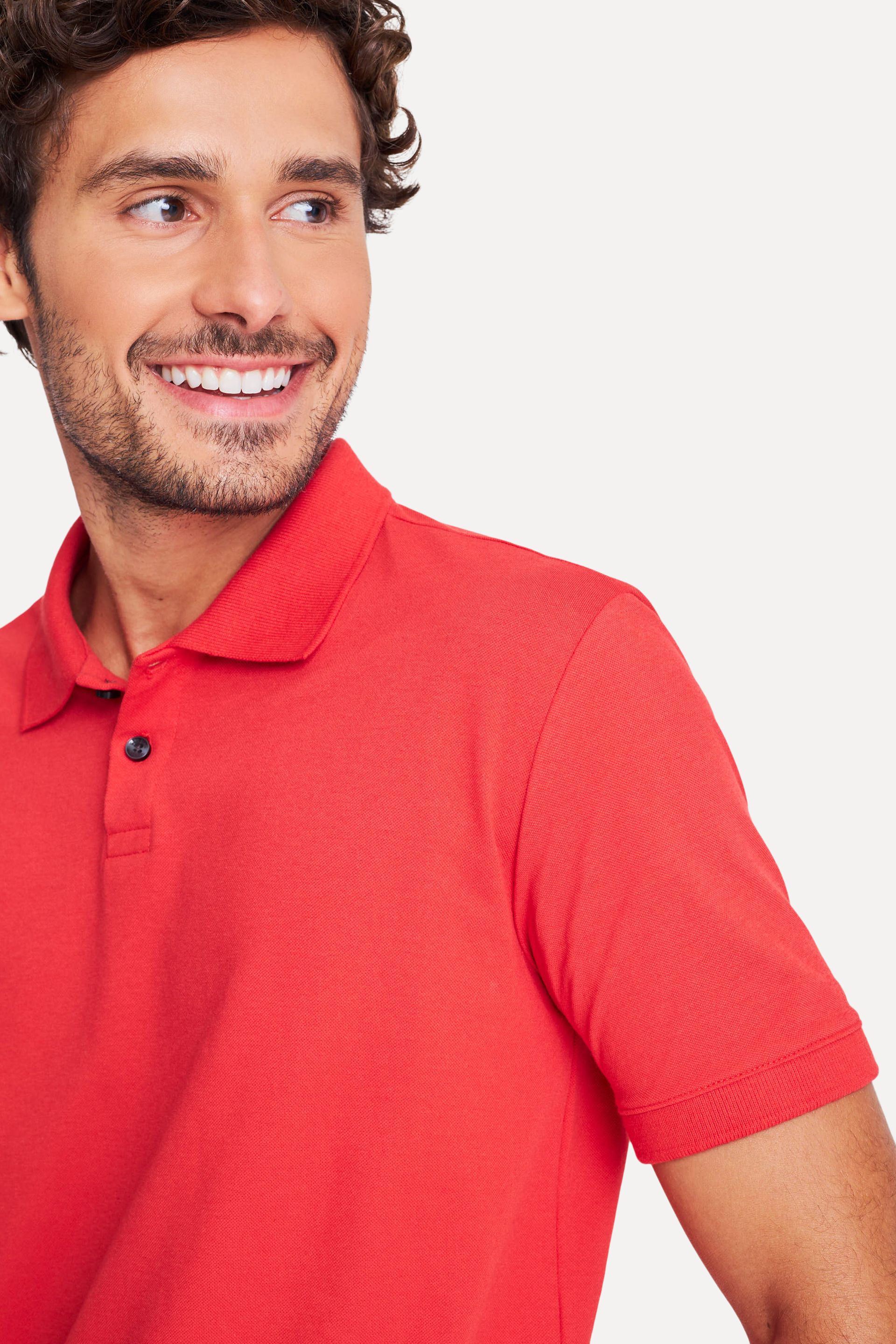 Polo Básica Masculina Simples