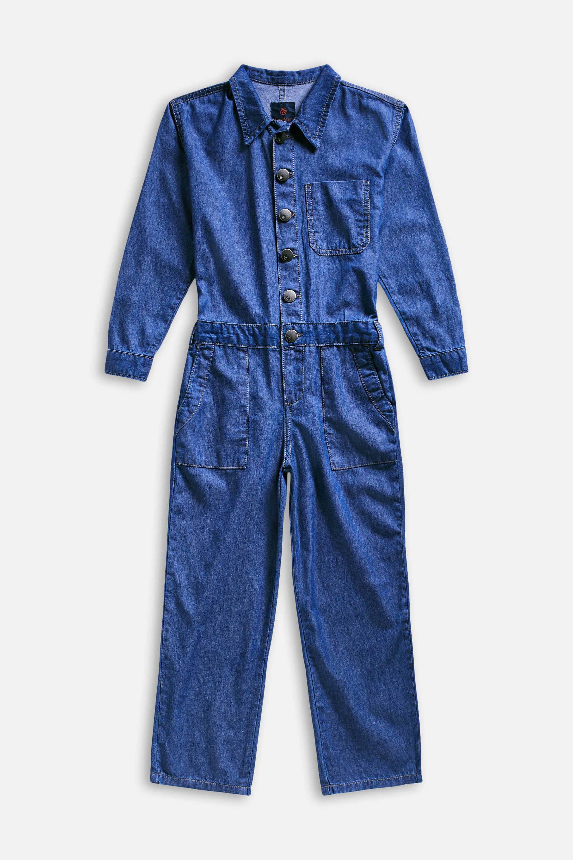 Macacão Jeans Infantil Niemeyer