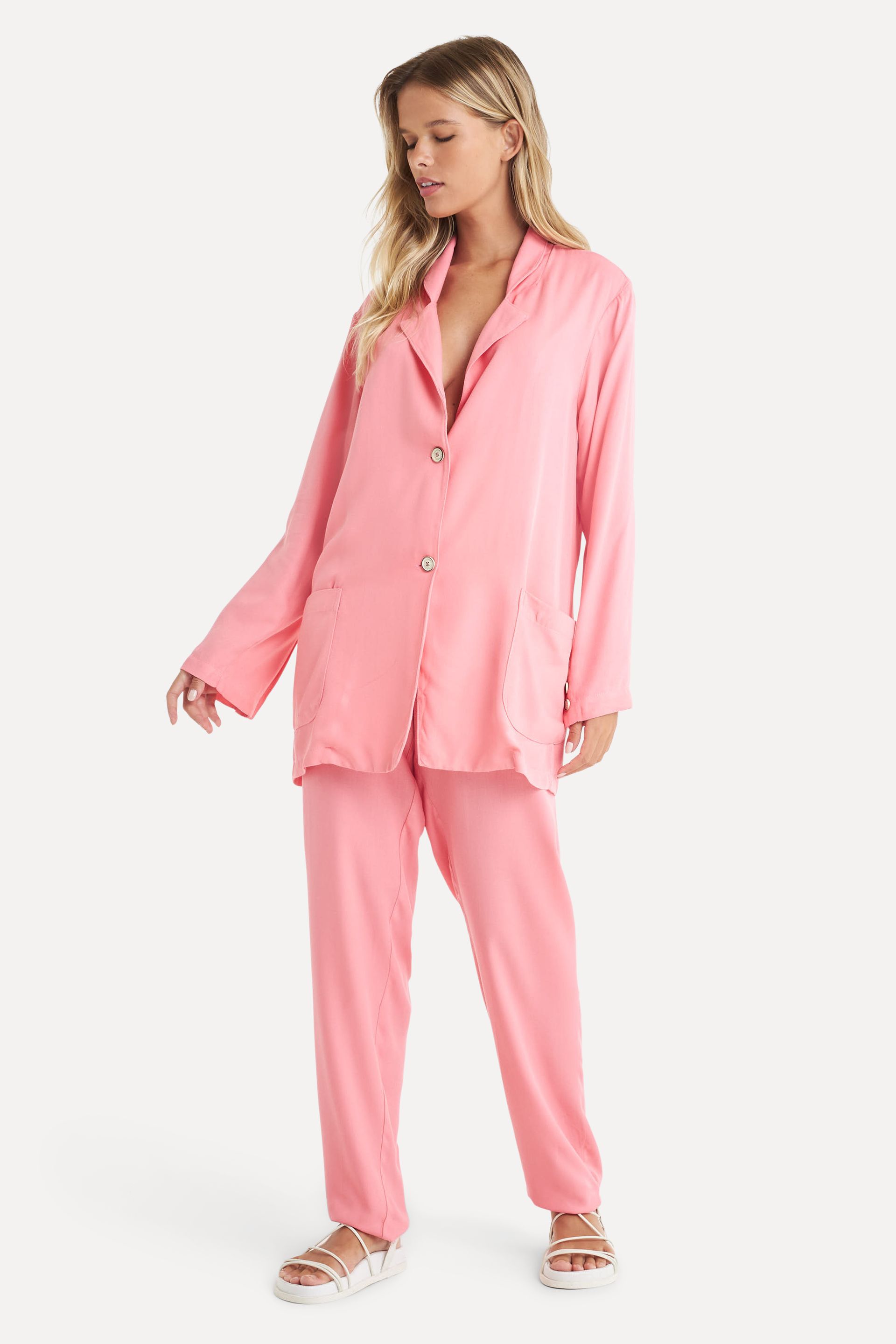 Blazer de Viscose Feminino Pipa