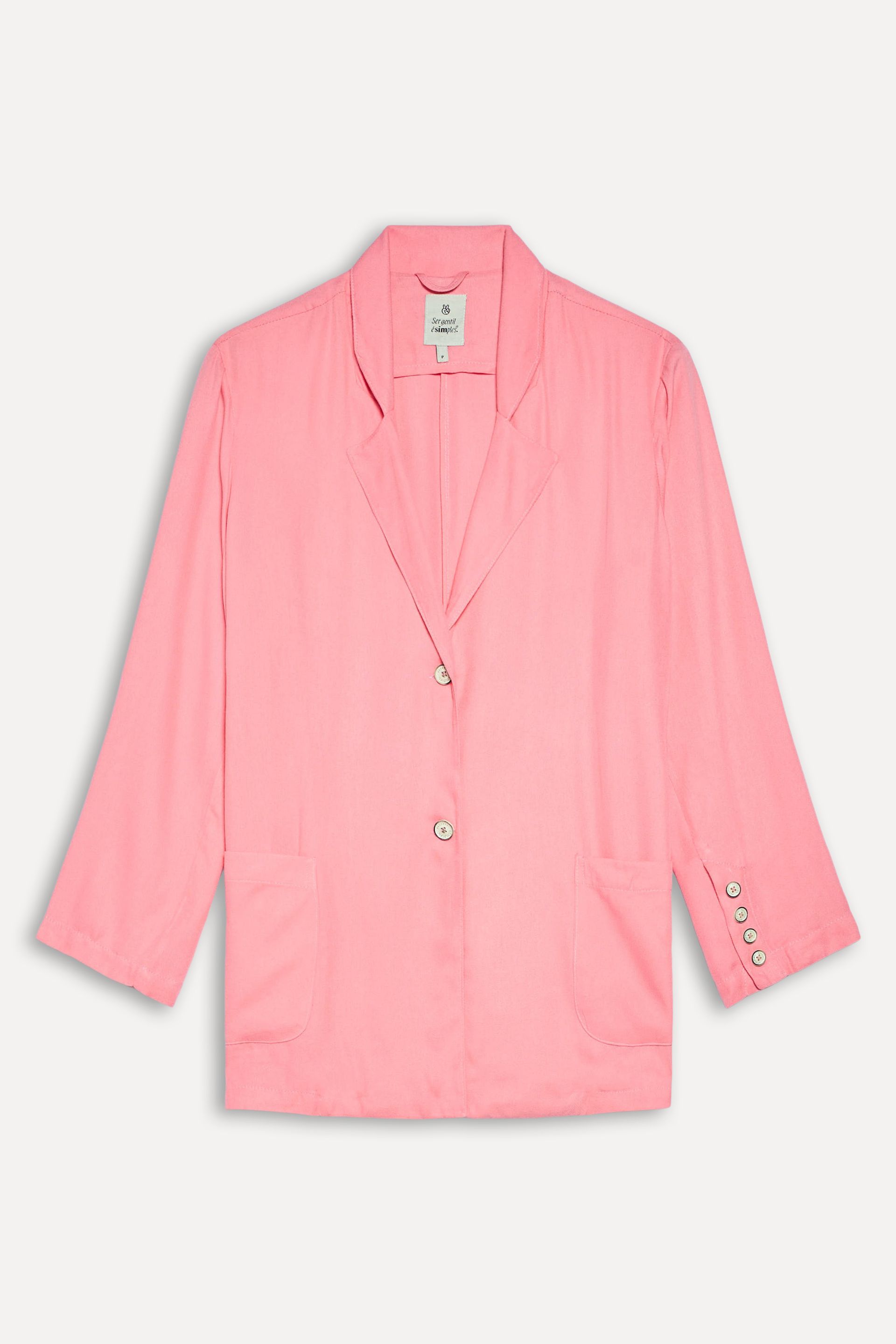 Blazer de Viscose Feminino Pipa