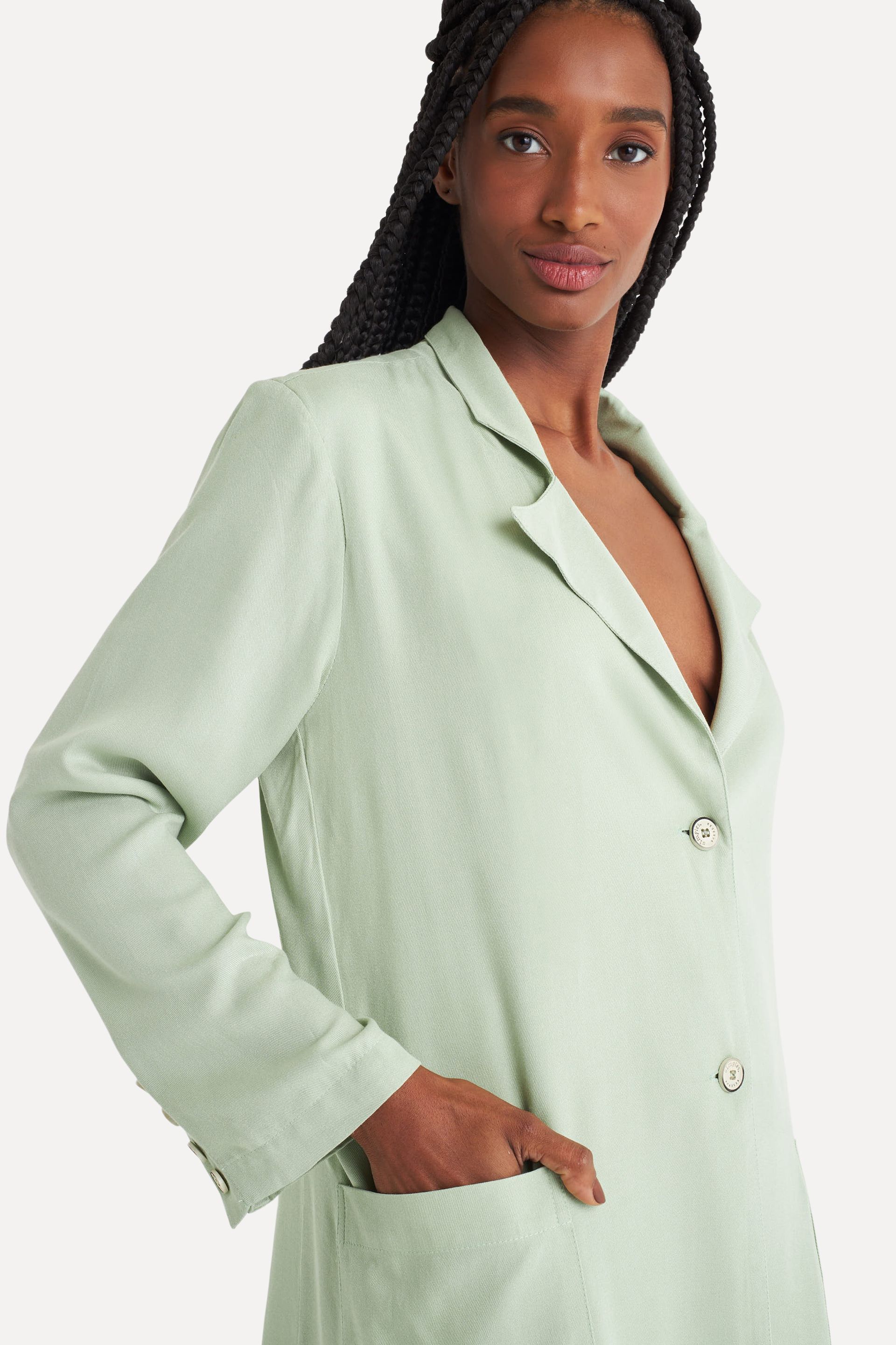 Blazer de Viscose Feminino Pipa
