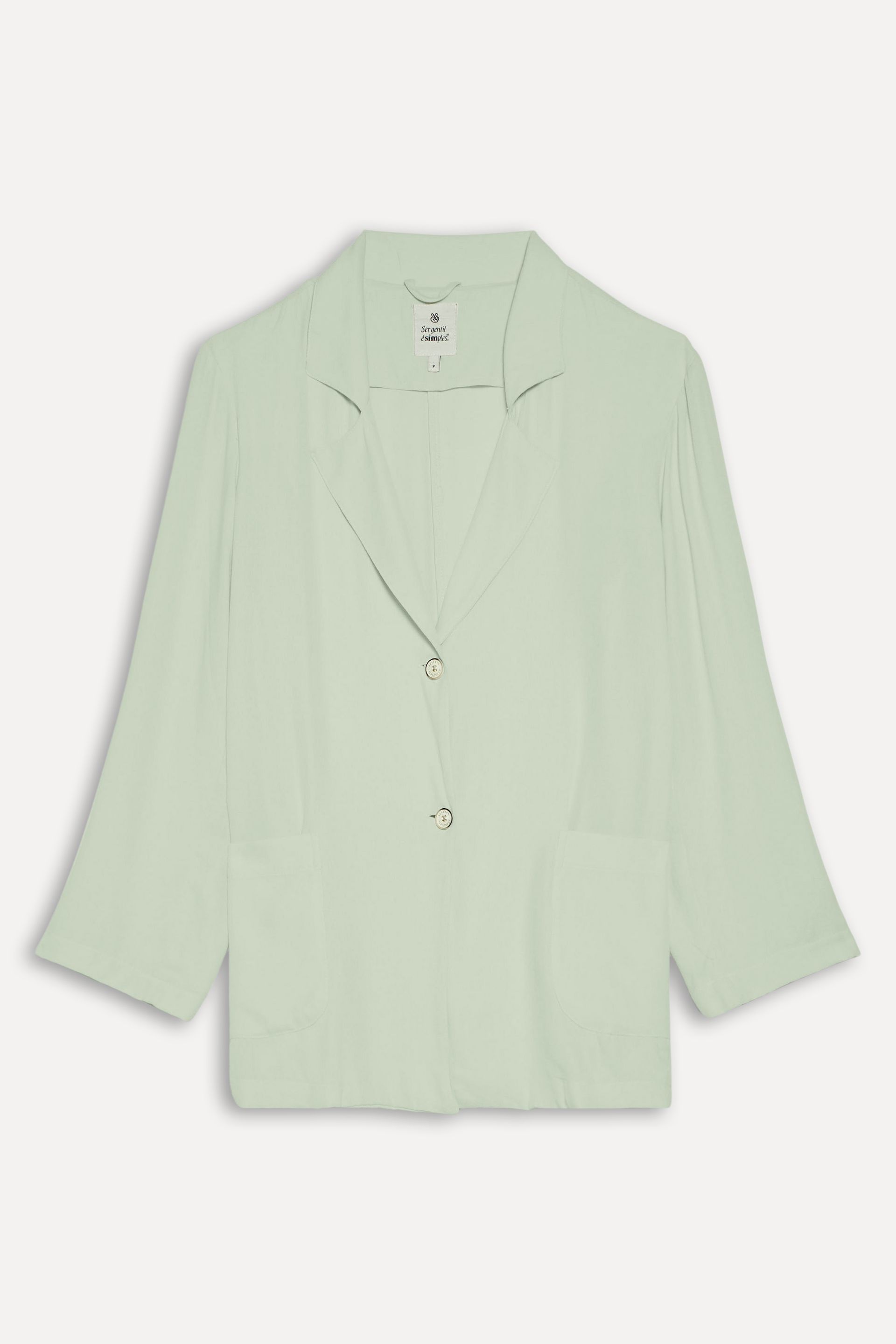 Blazer de Viscose Feminino Pipa