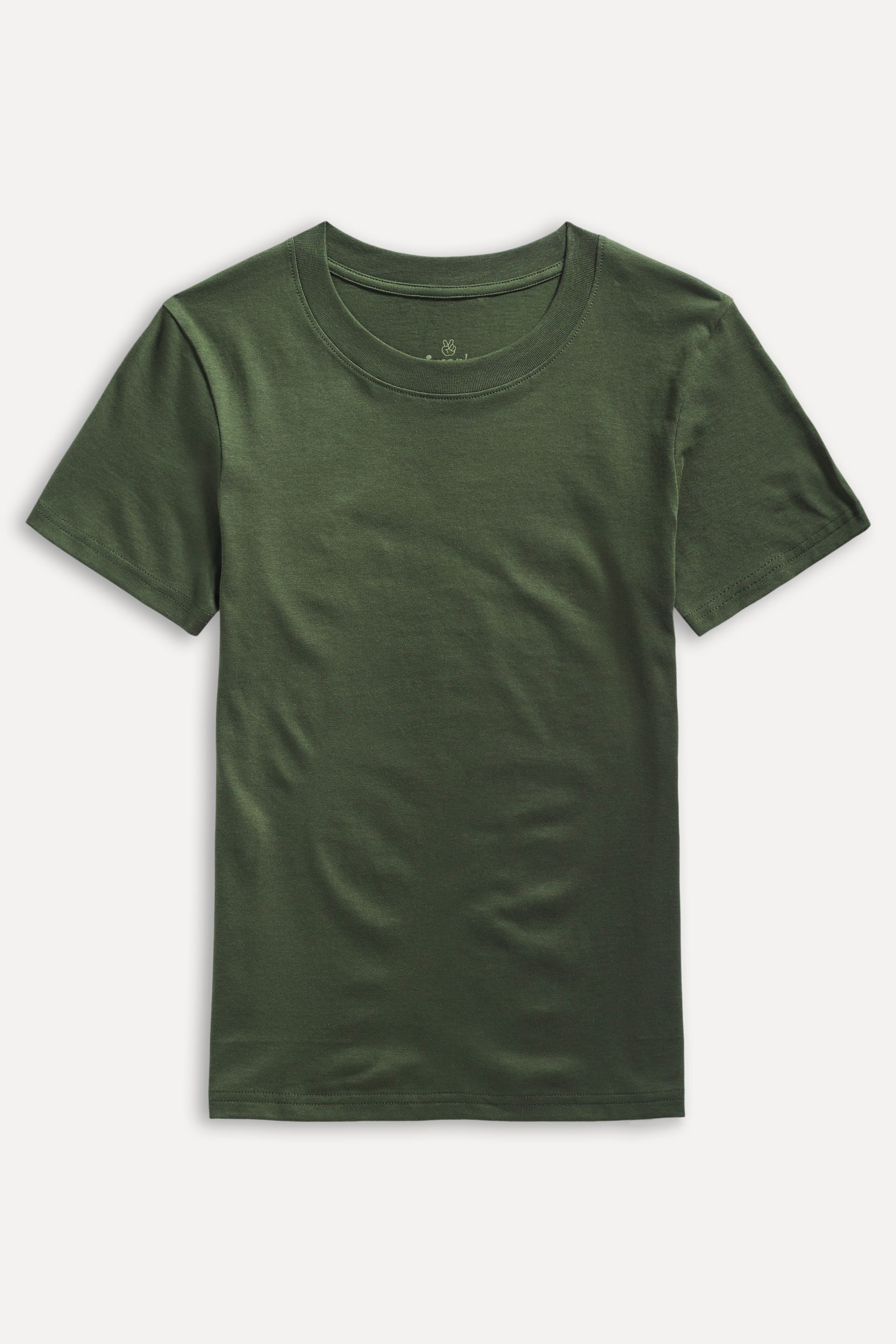 Camiseta Básica Feminina de Algodão Peruano Manga Curta