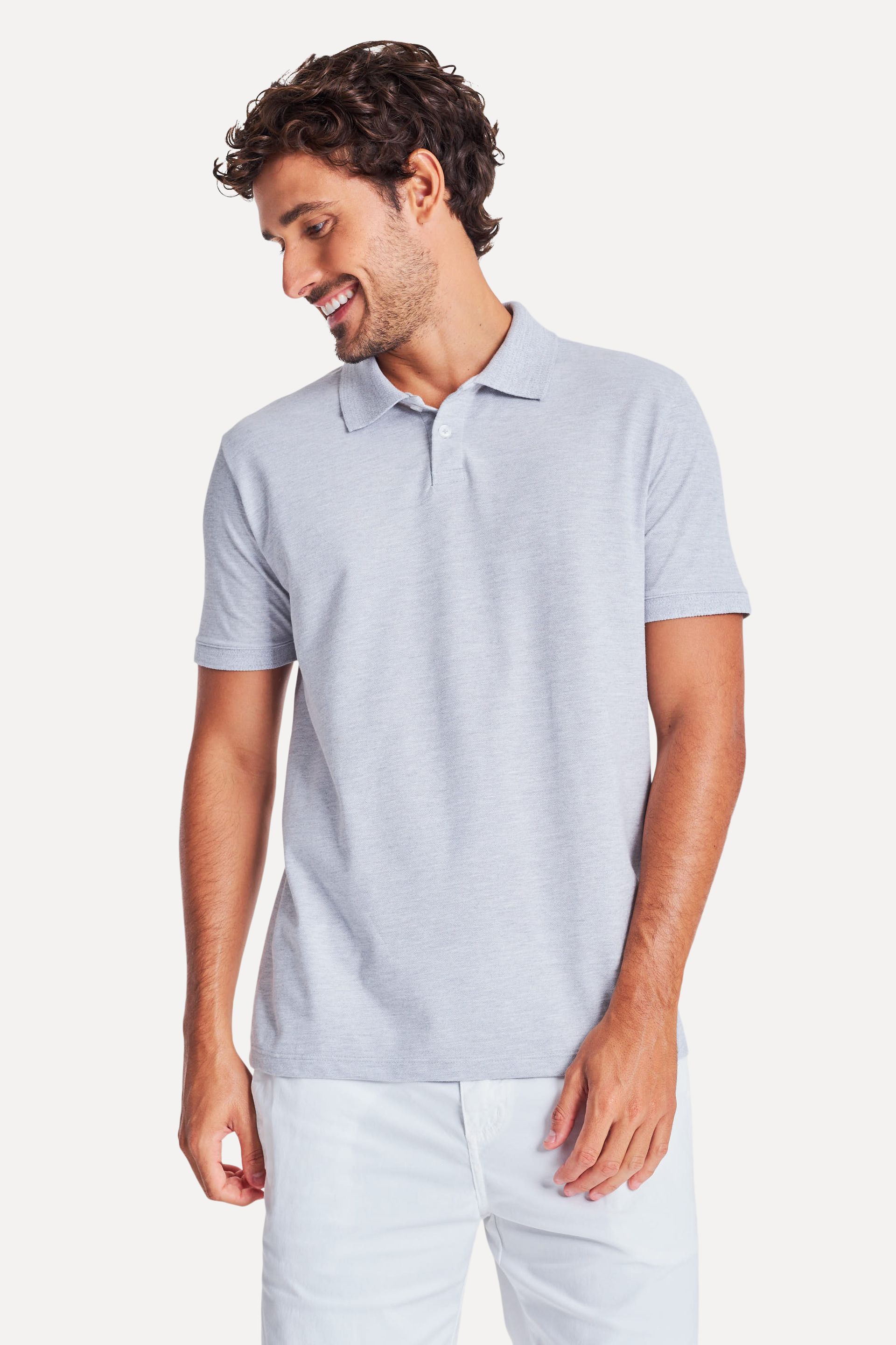 Polo Básica Masculina Simples