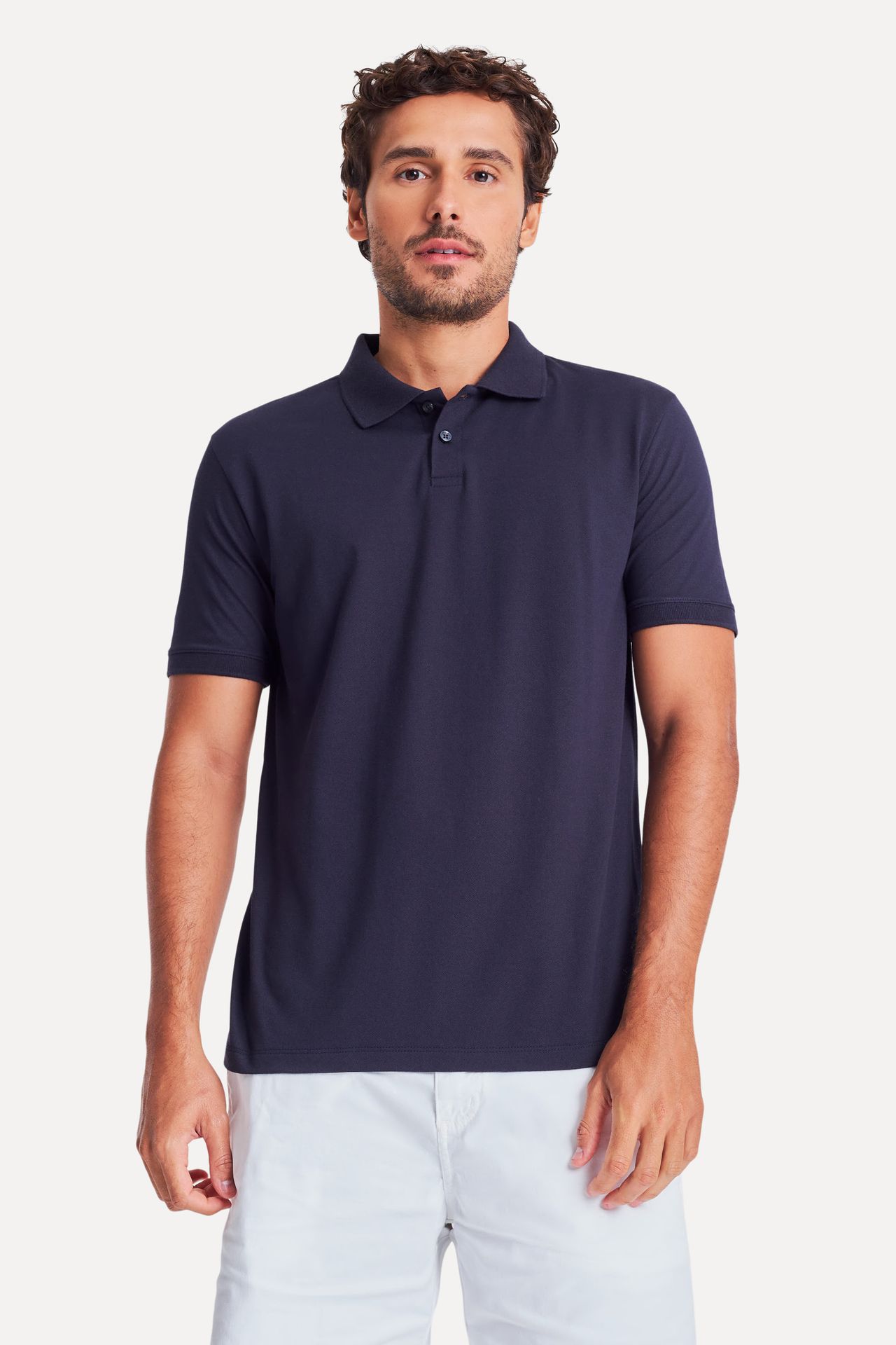 Polo Básica Masculina Simples