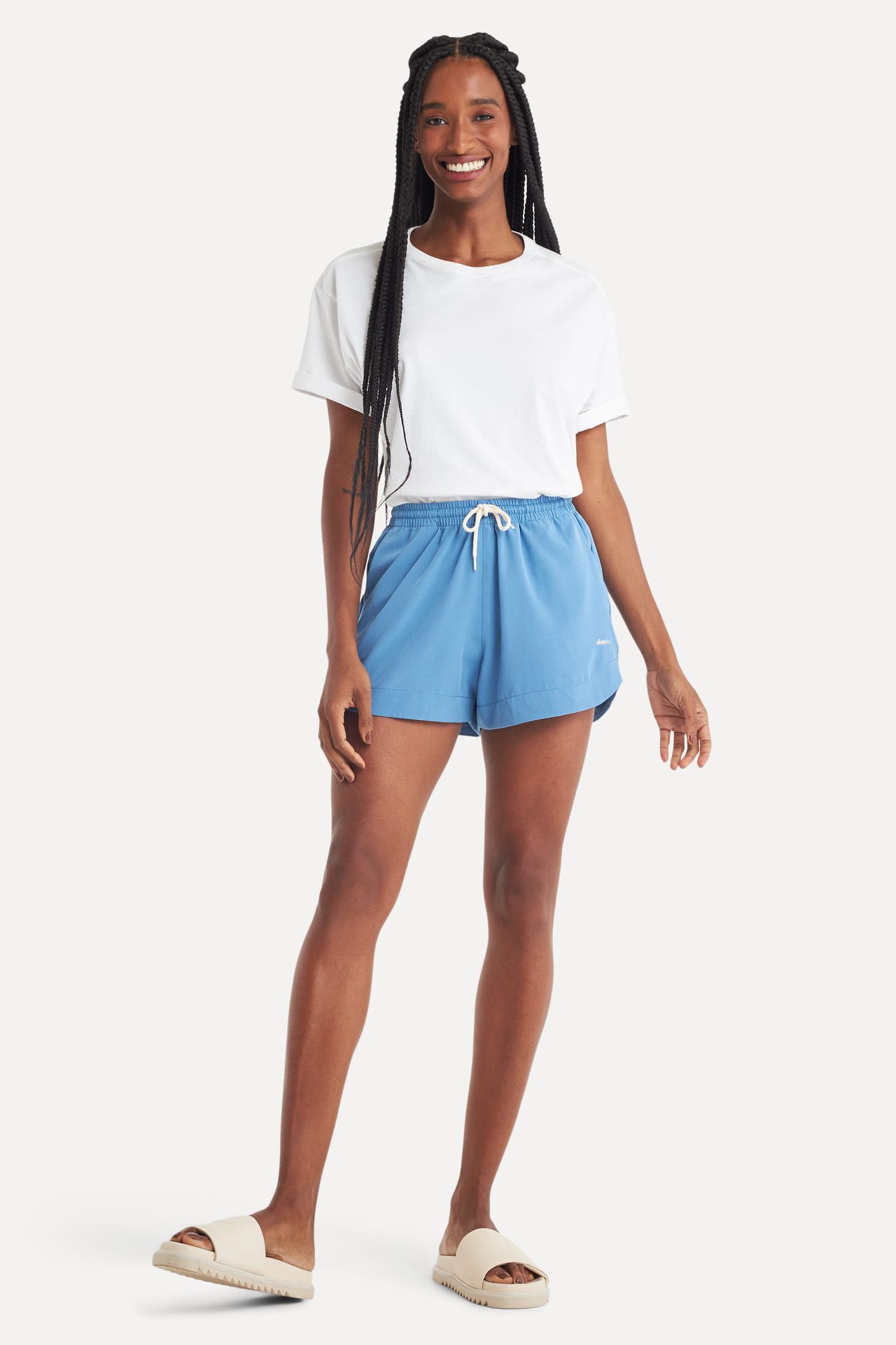 Short Água Básico Feminino Simples