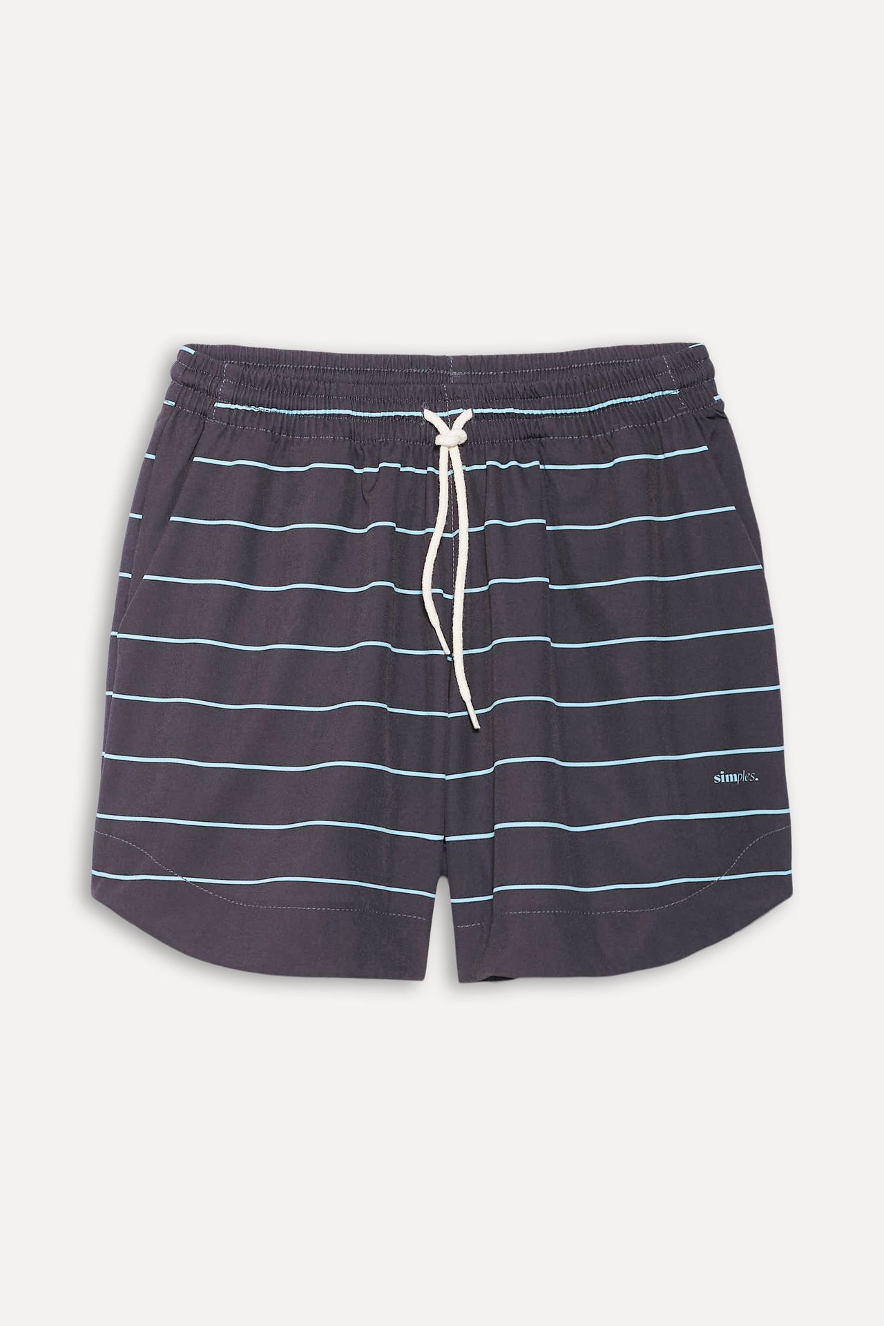Short Água Listrado Feminino Fine