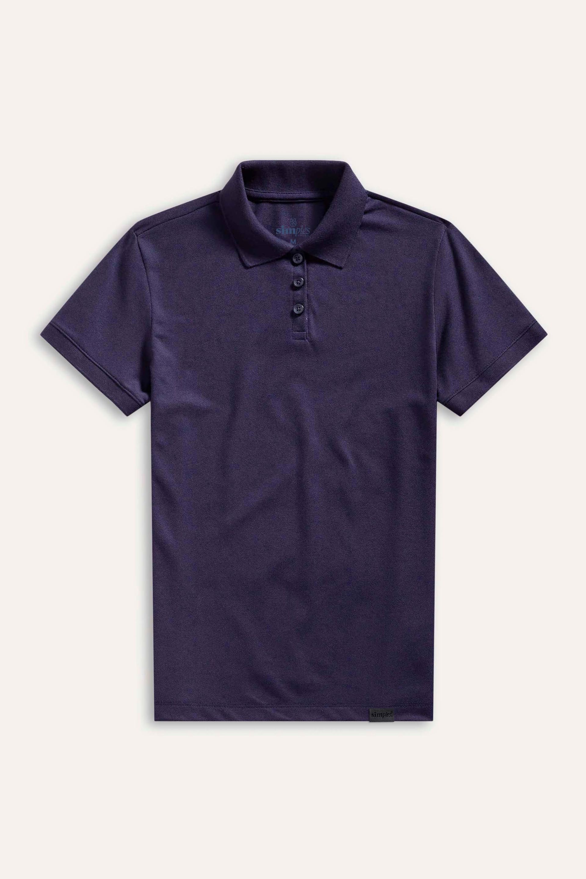 Polo Básica Feminina Simples