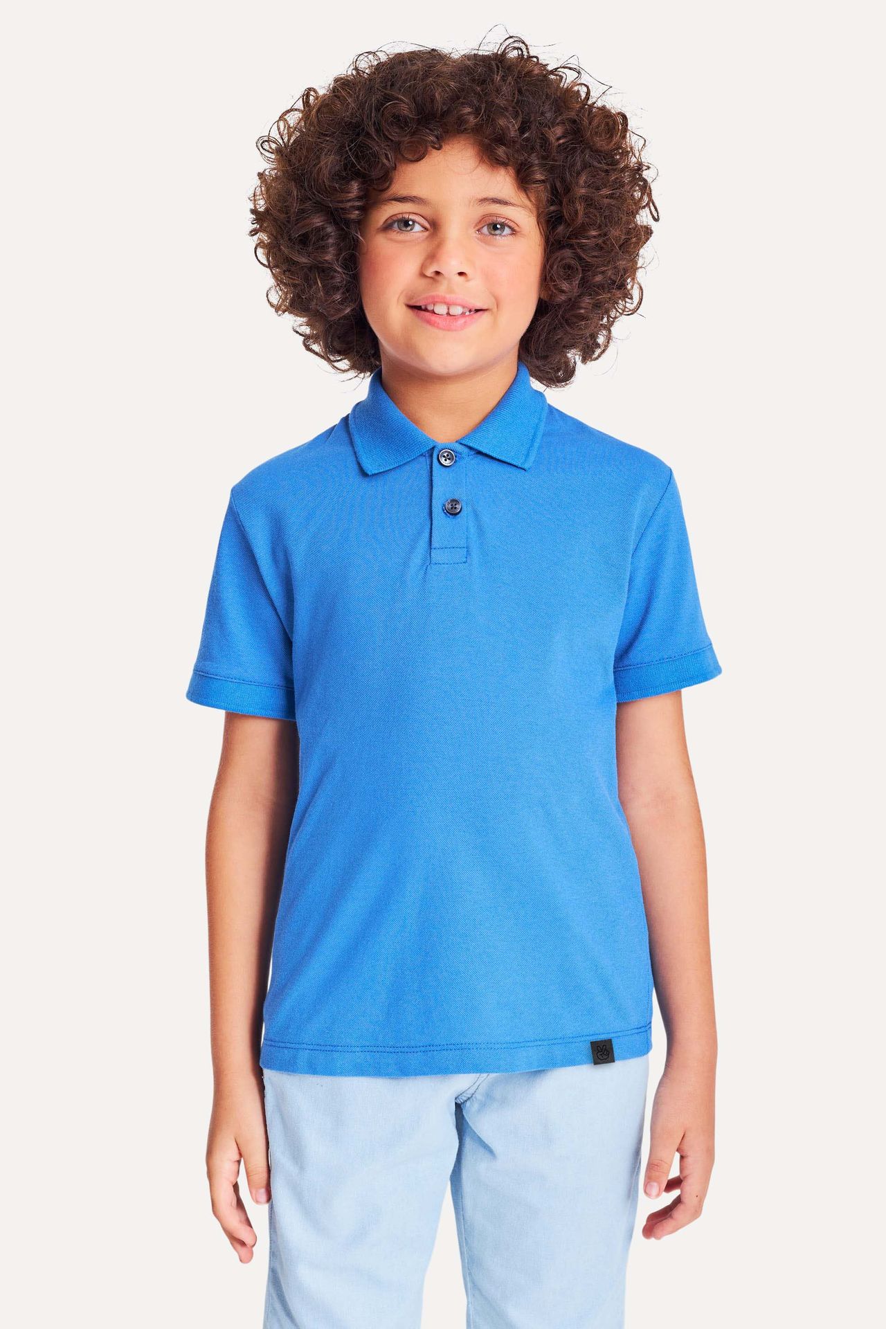 Polo Básica Infantil Simples