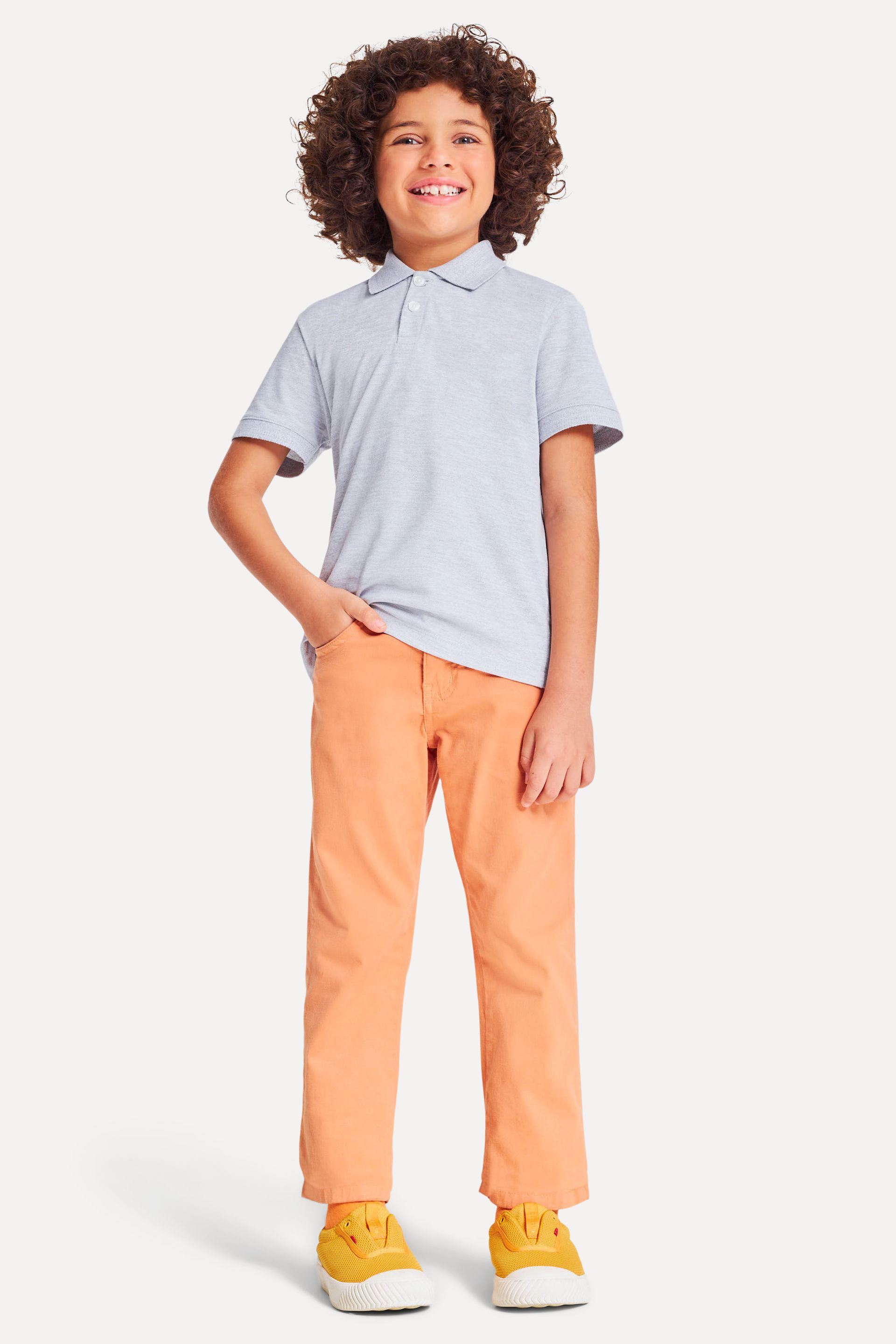 Polo Básica Infantil Simples