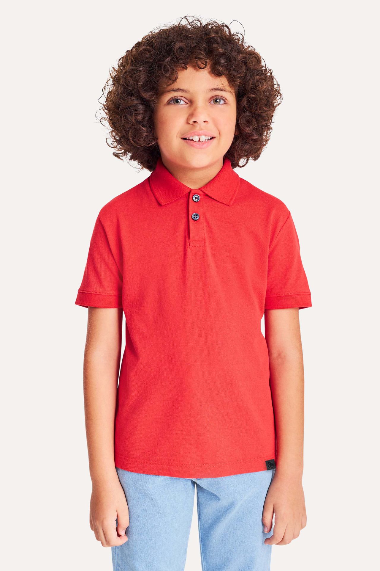 Polo Básica Infantil Simples