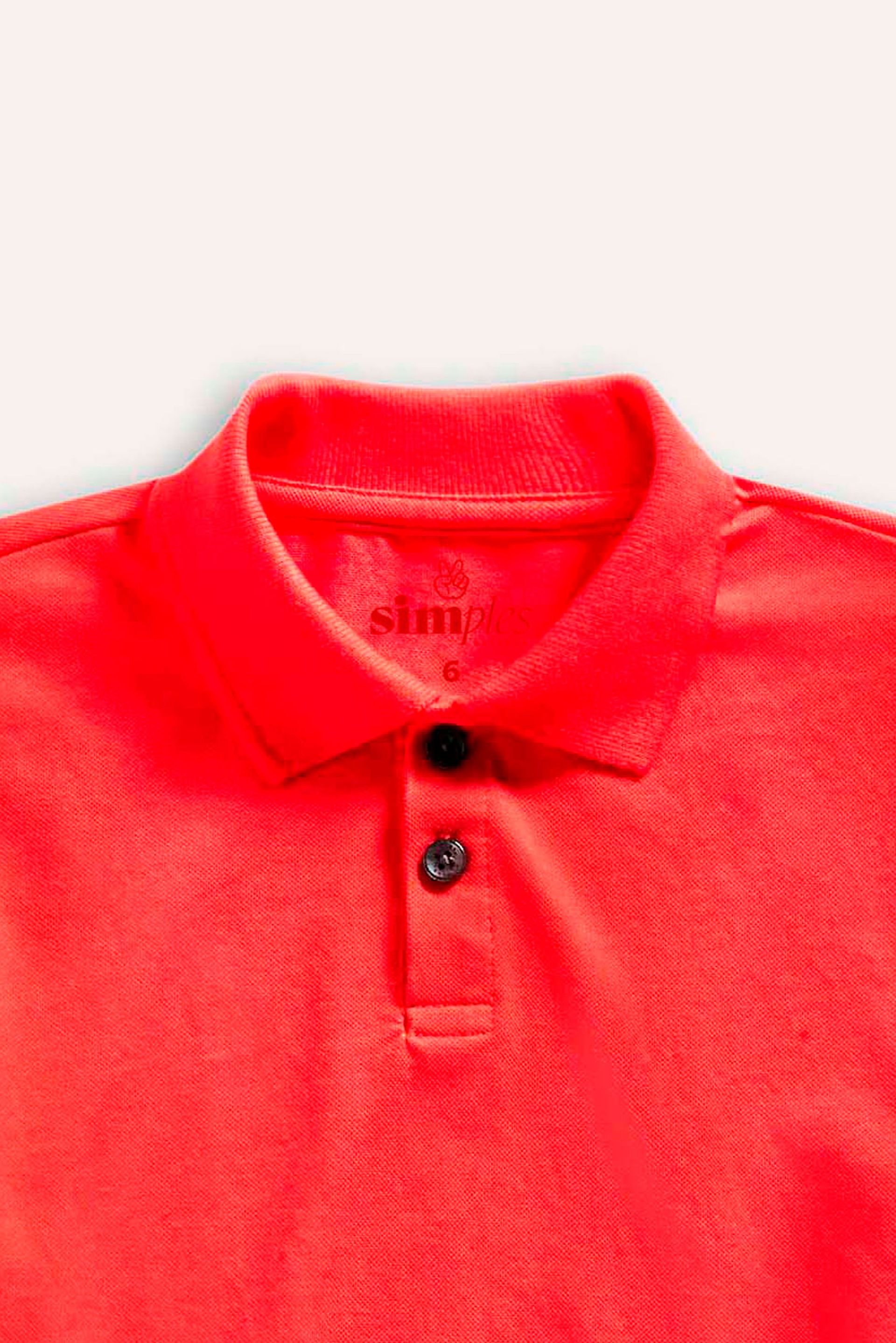 Polo Básica Infantil Simples