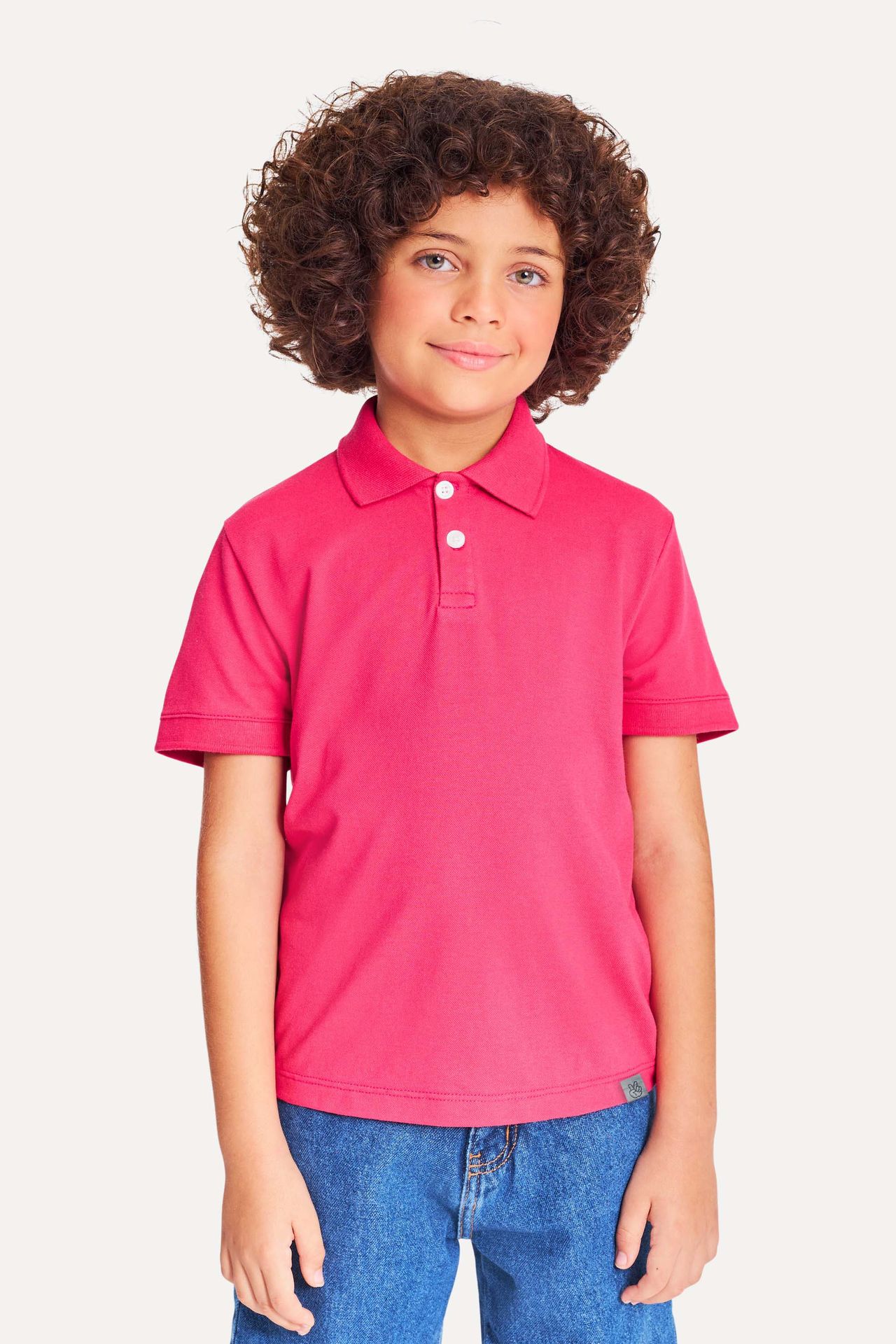Polo Básica Infantil Simples