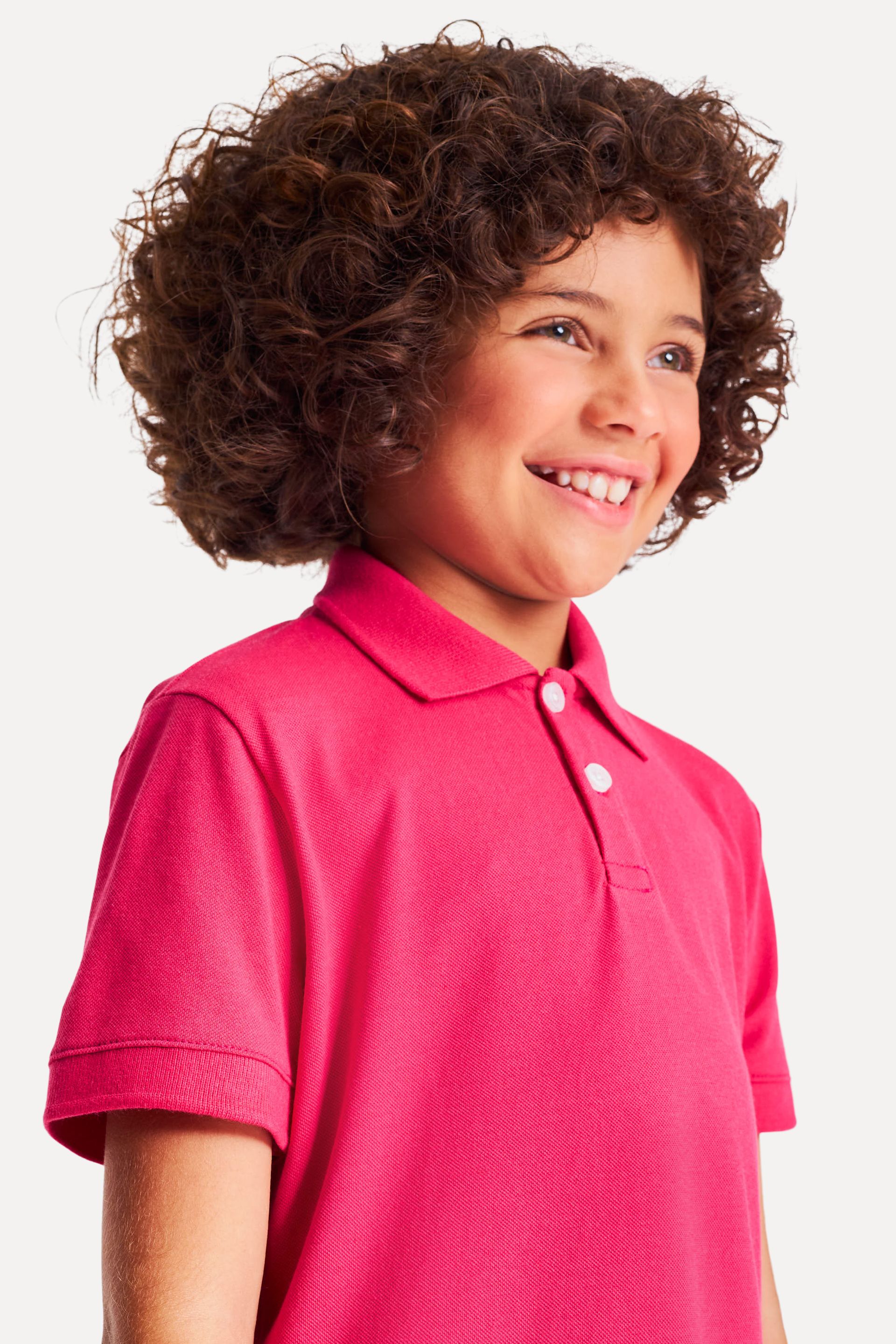 Polo Básica Infantil Simples