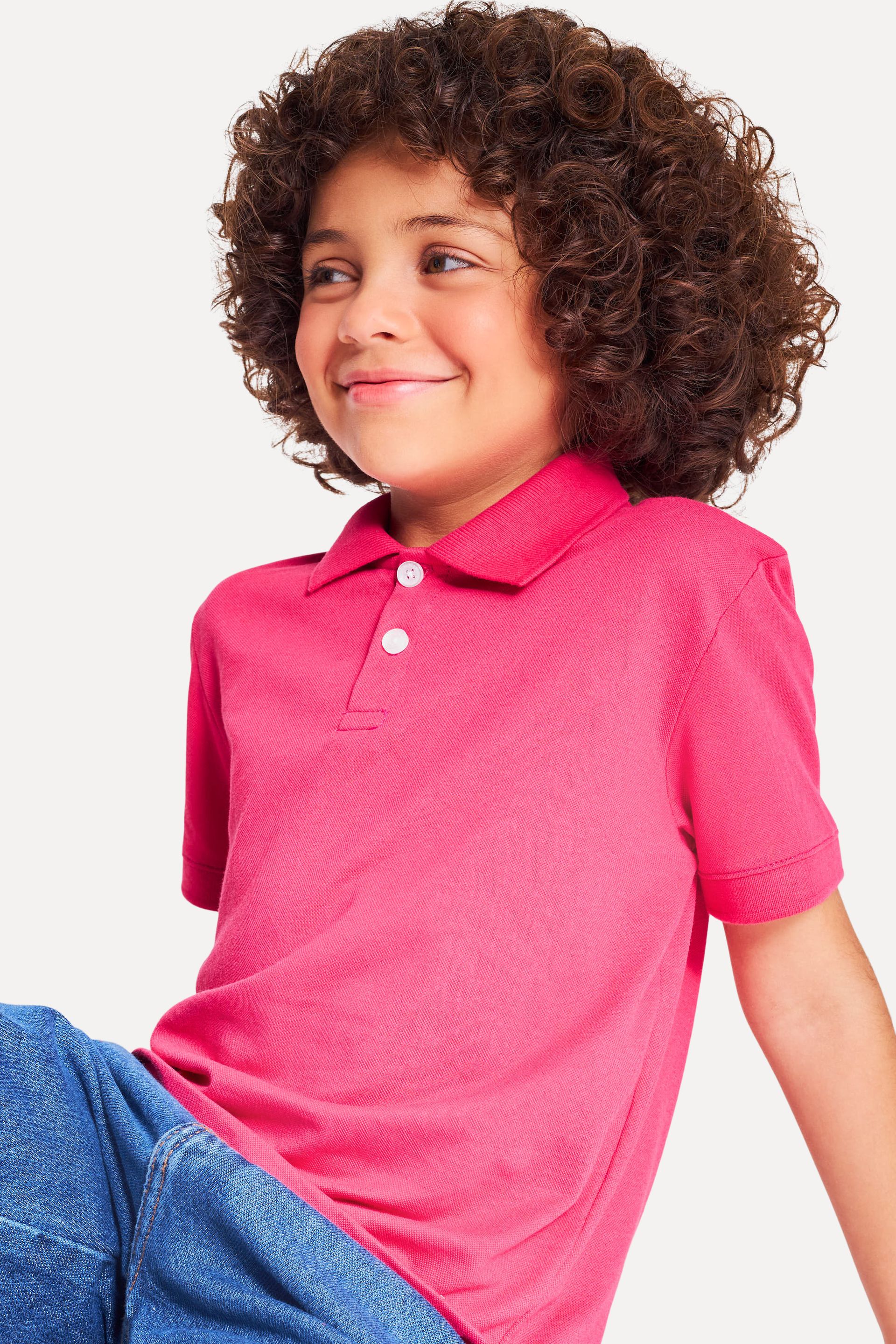 Polo Básica Infantil Simples