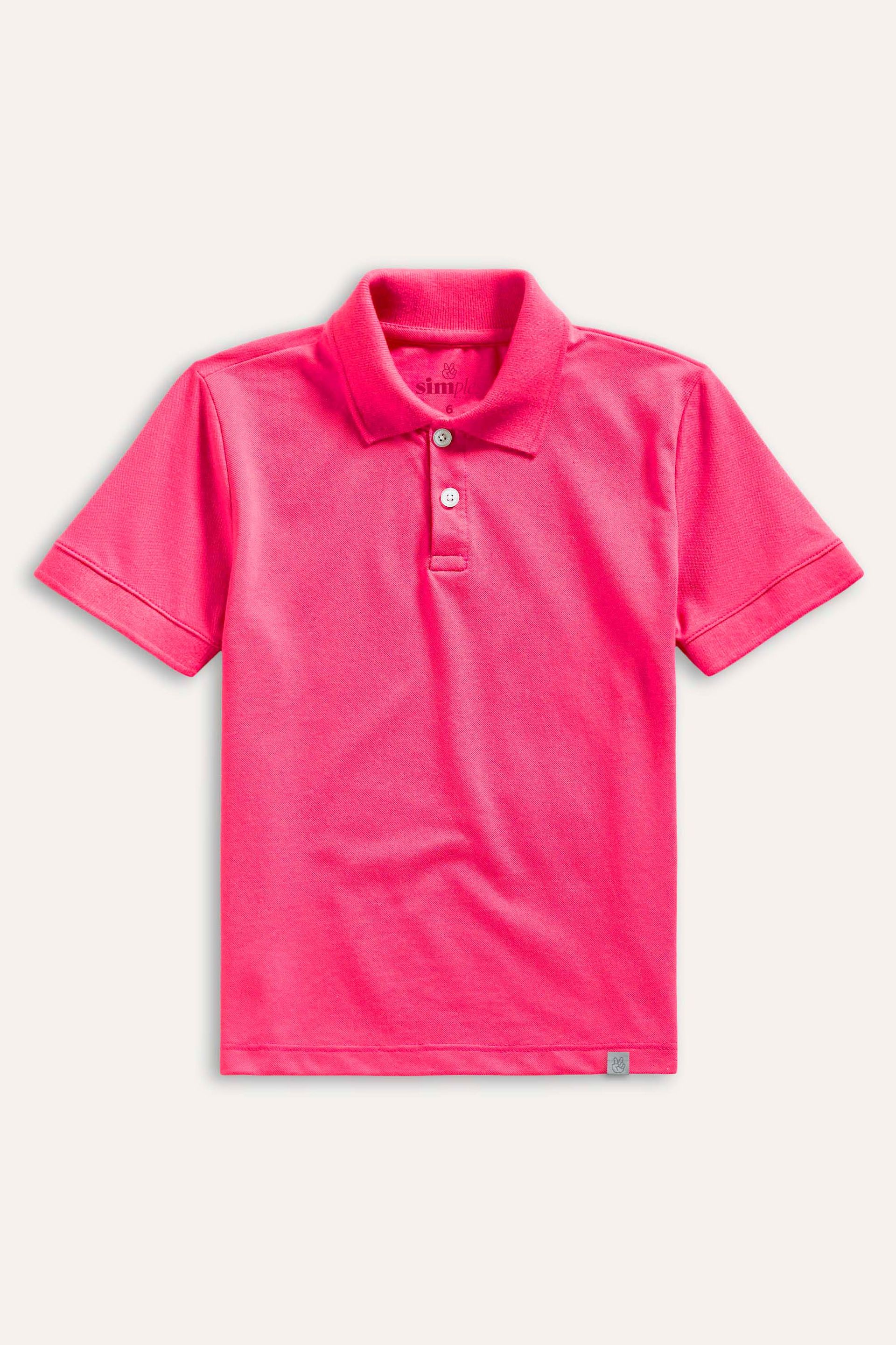 Polo Básica Infantil Simples