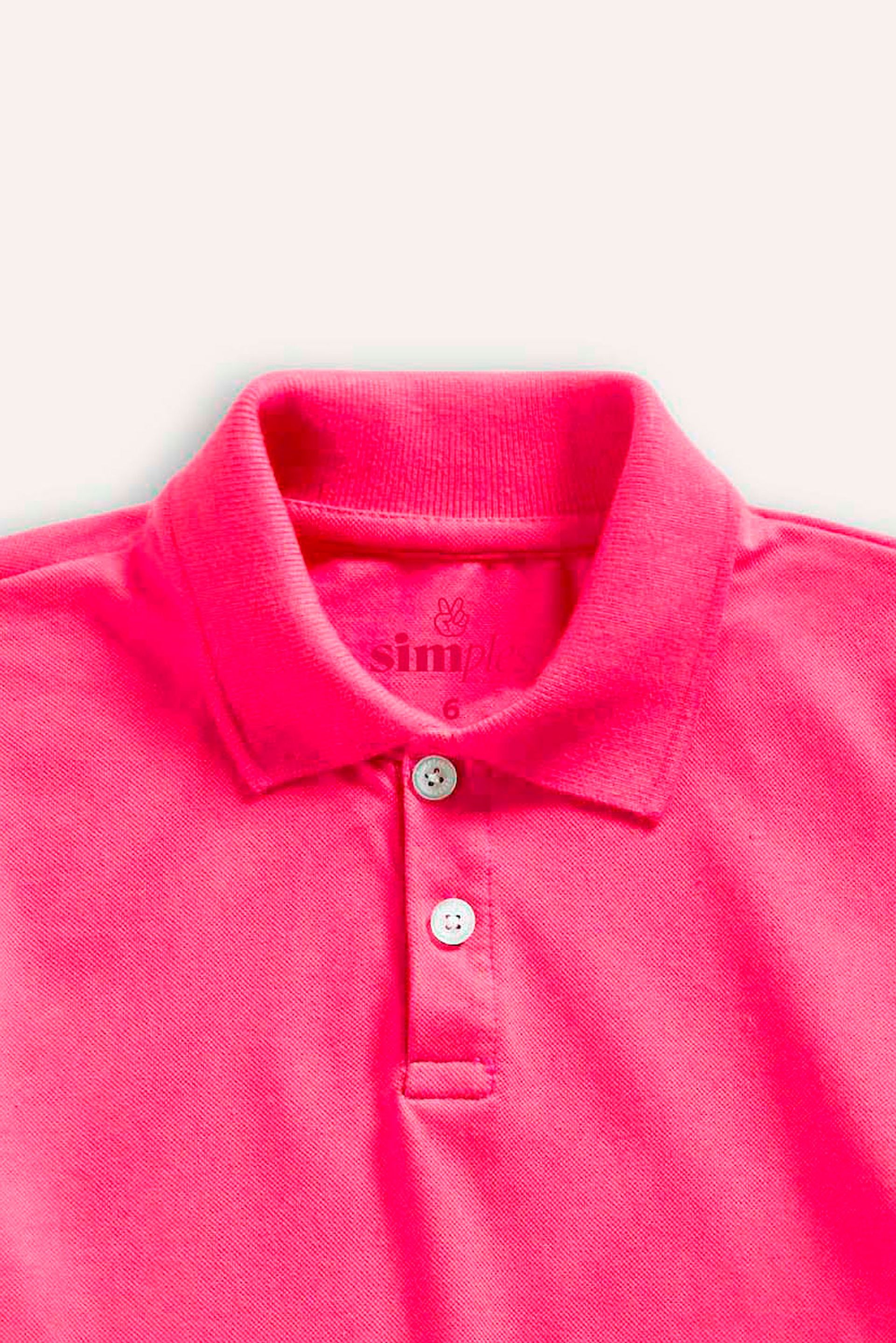 Polo Básica Infantil Simples