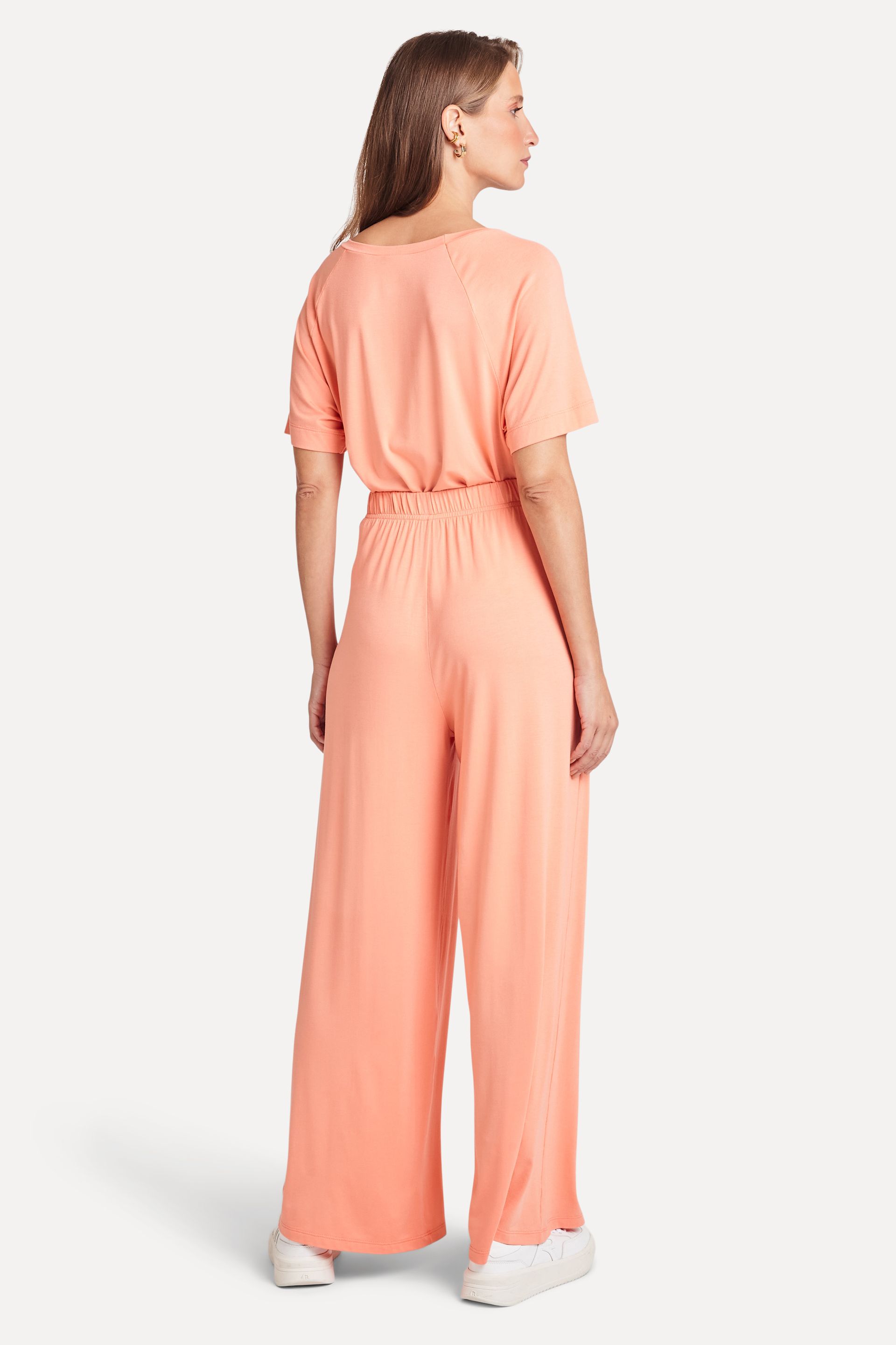 Calça Pantalona Feminina Pala de Linho