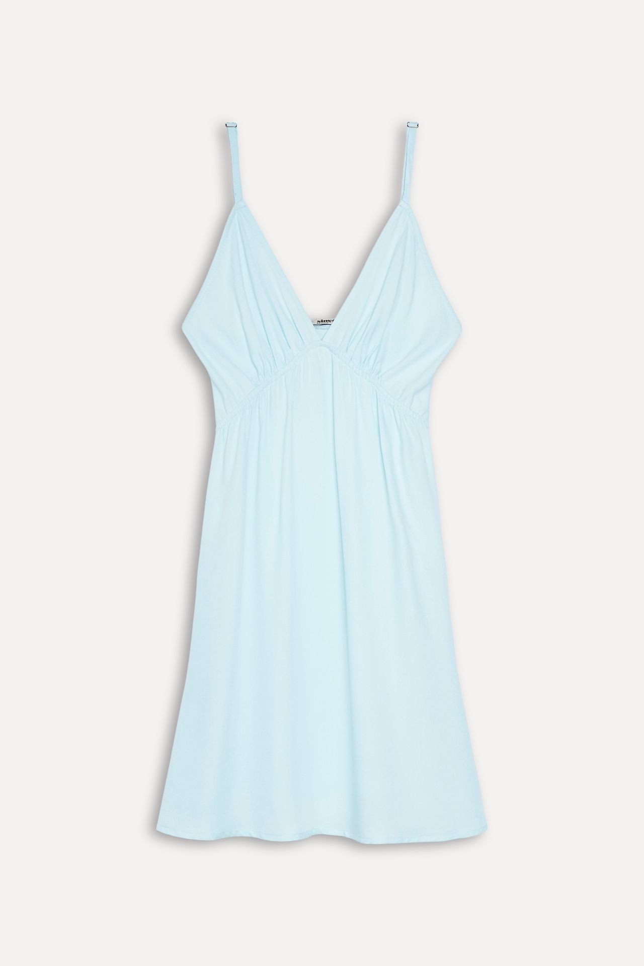 Vestido Feminino Curto Decote V