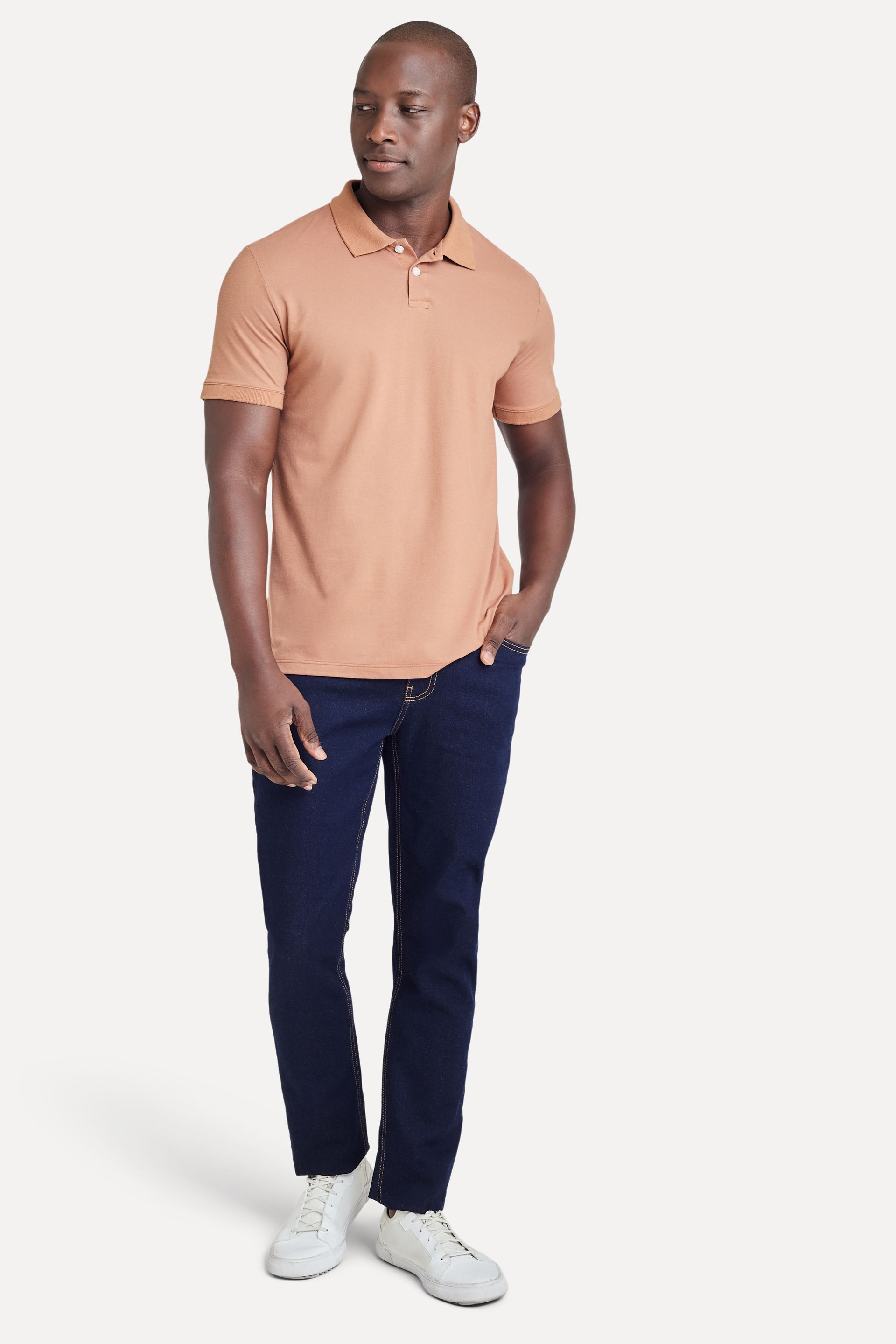 Polo Básica Masculina Simples