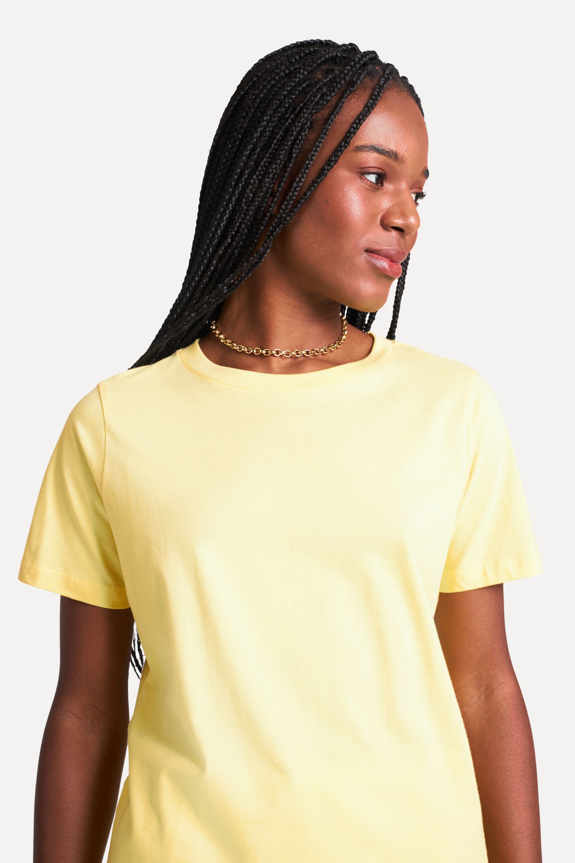 Camiseta Básica Feminina Simples Manga Curta