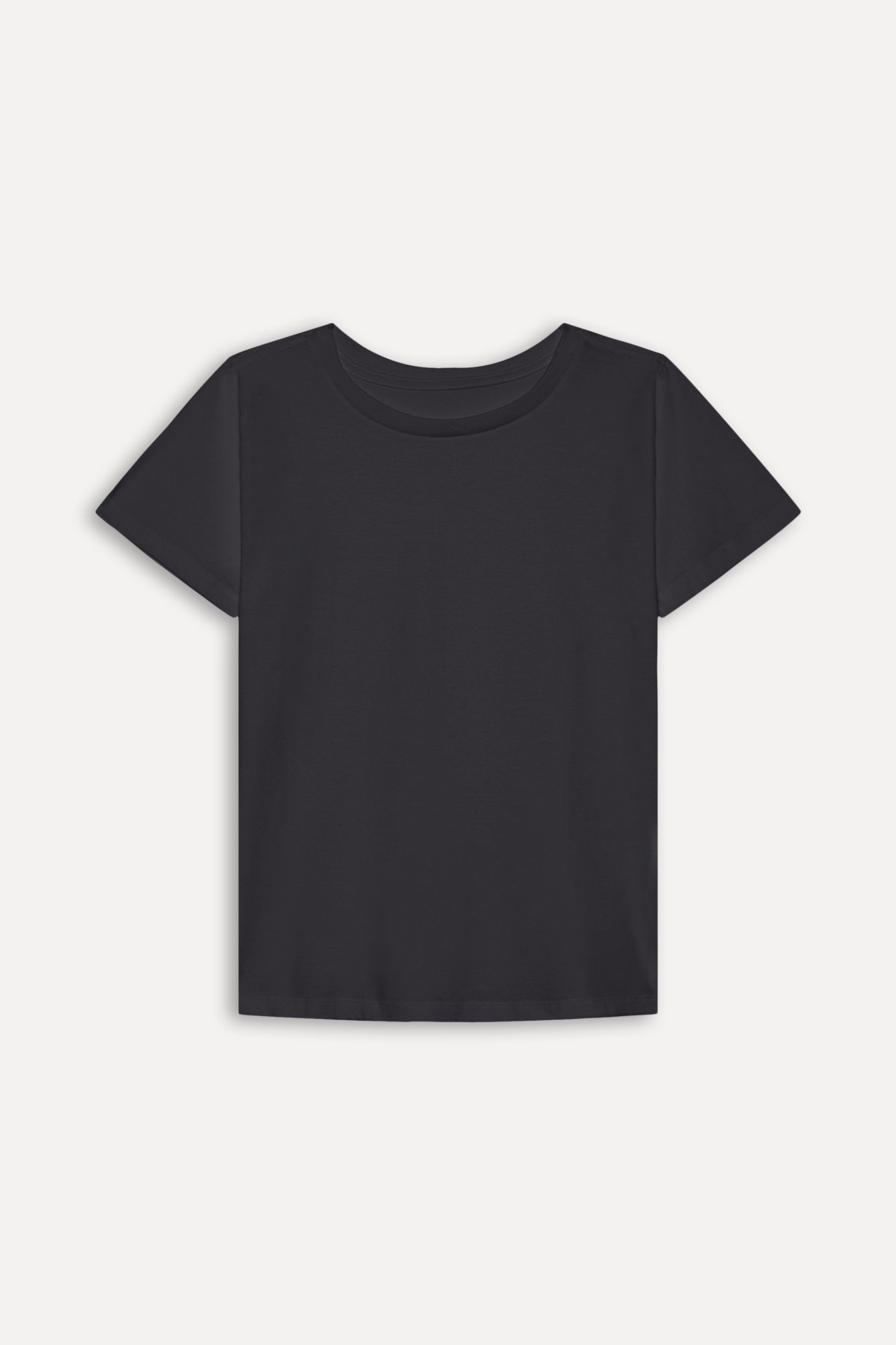 Camiseta Básica Feminina Simples Manga Curta