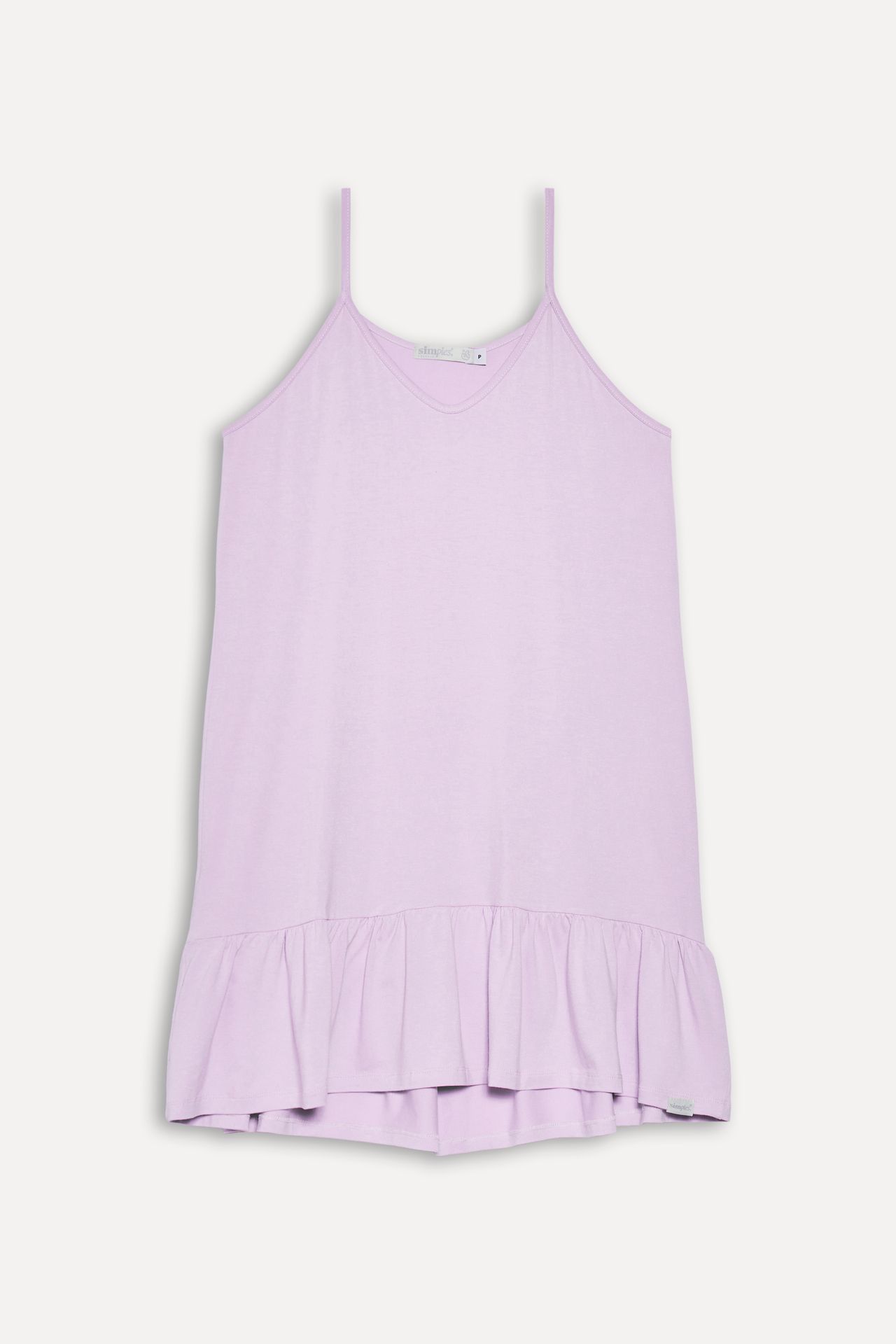 Vestido Feminino Curto Babados Barra