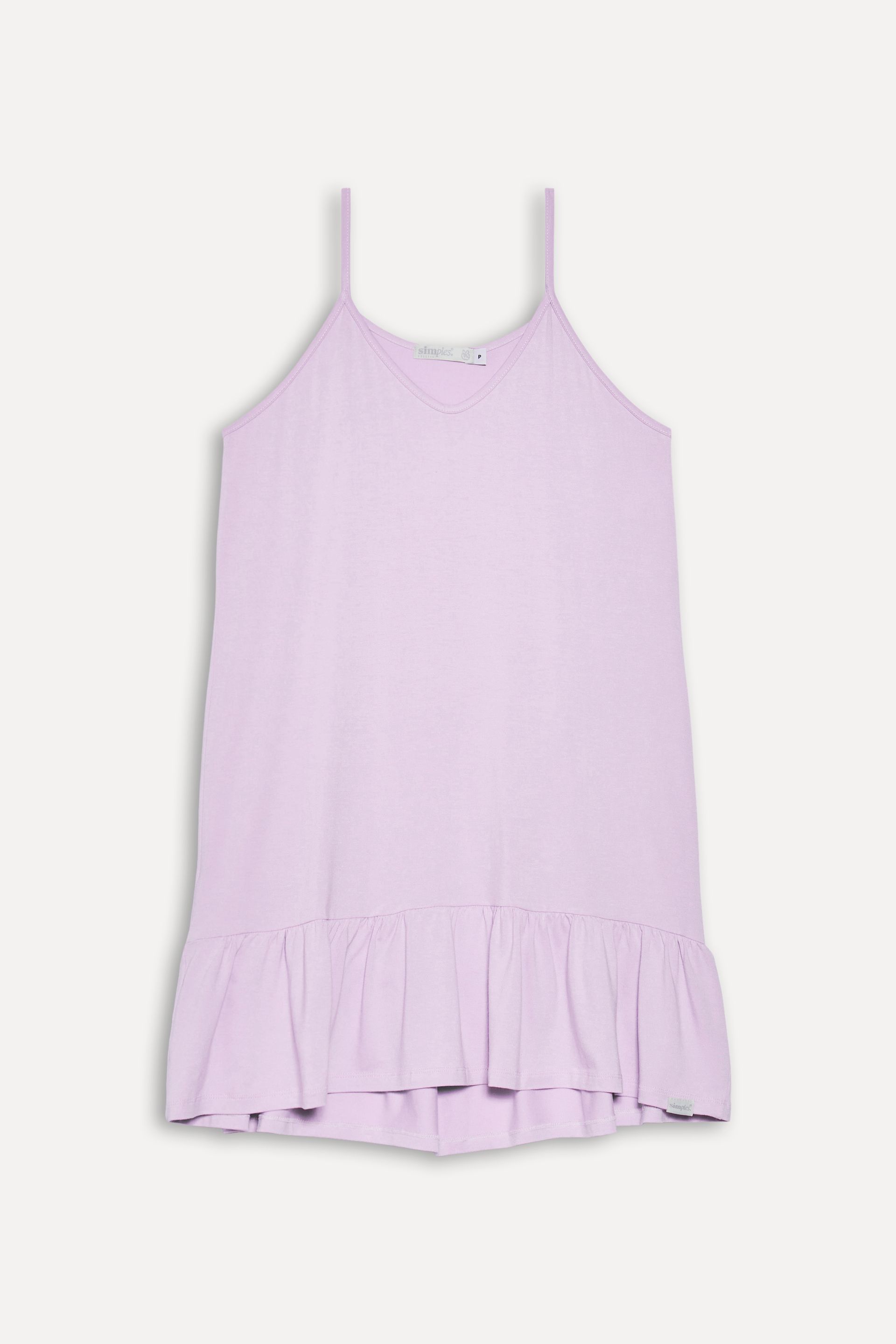 Vestido Feminino Curto Babados Barra