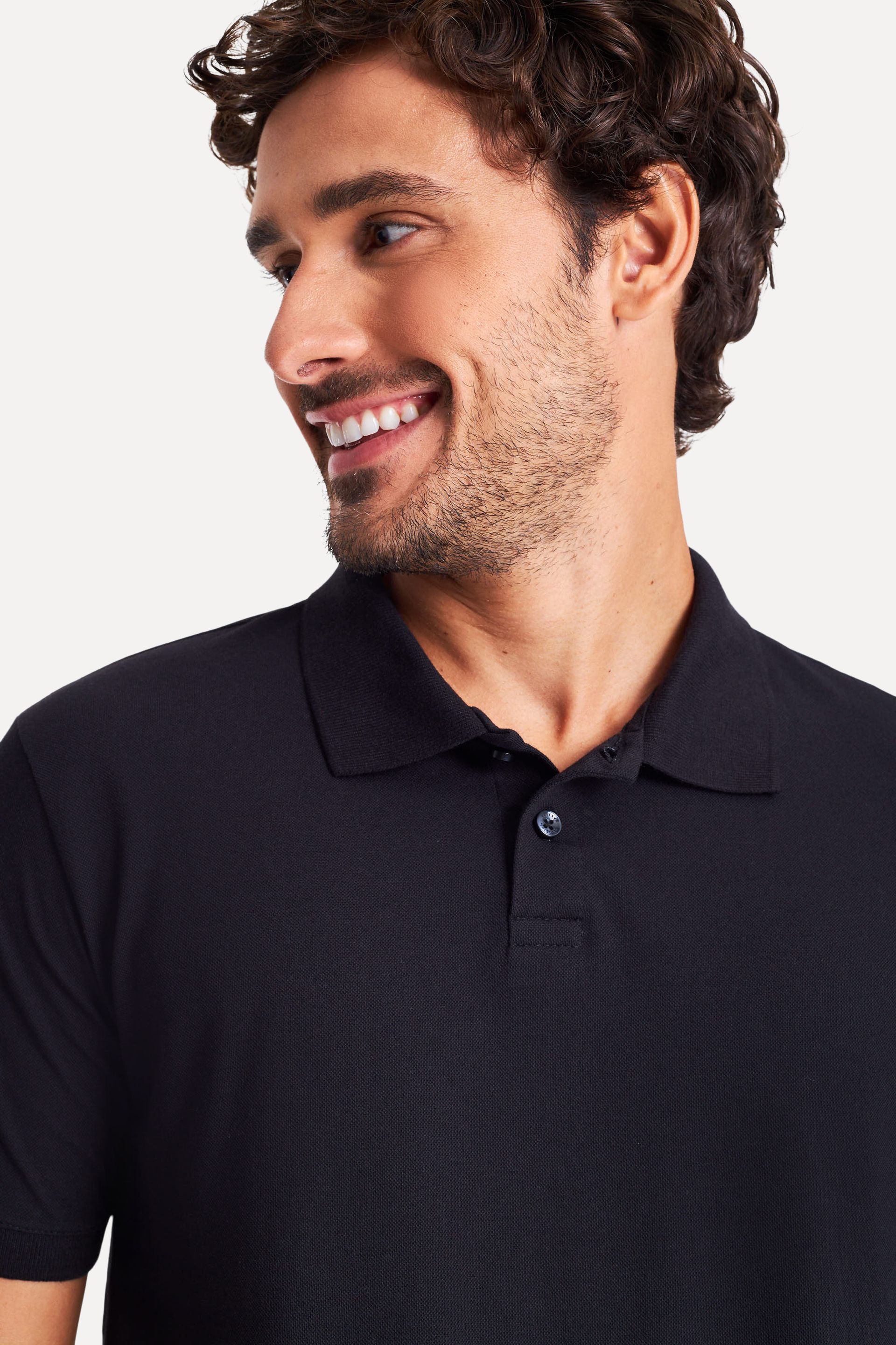 Polo Básica Masculina Simples