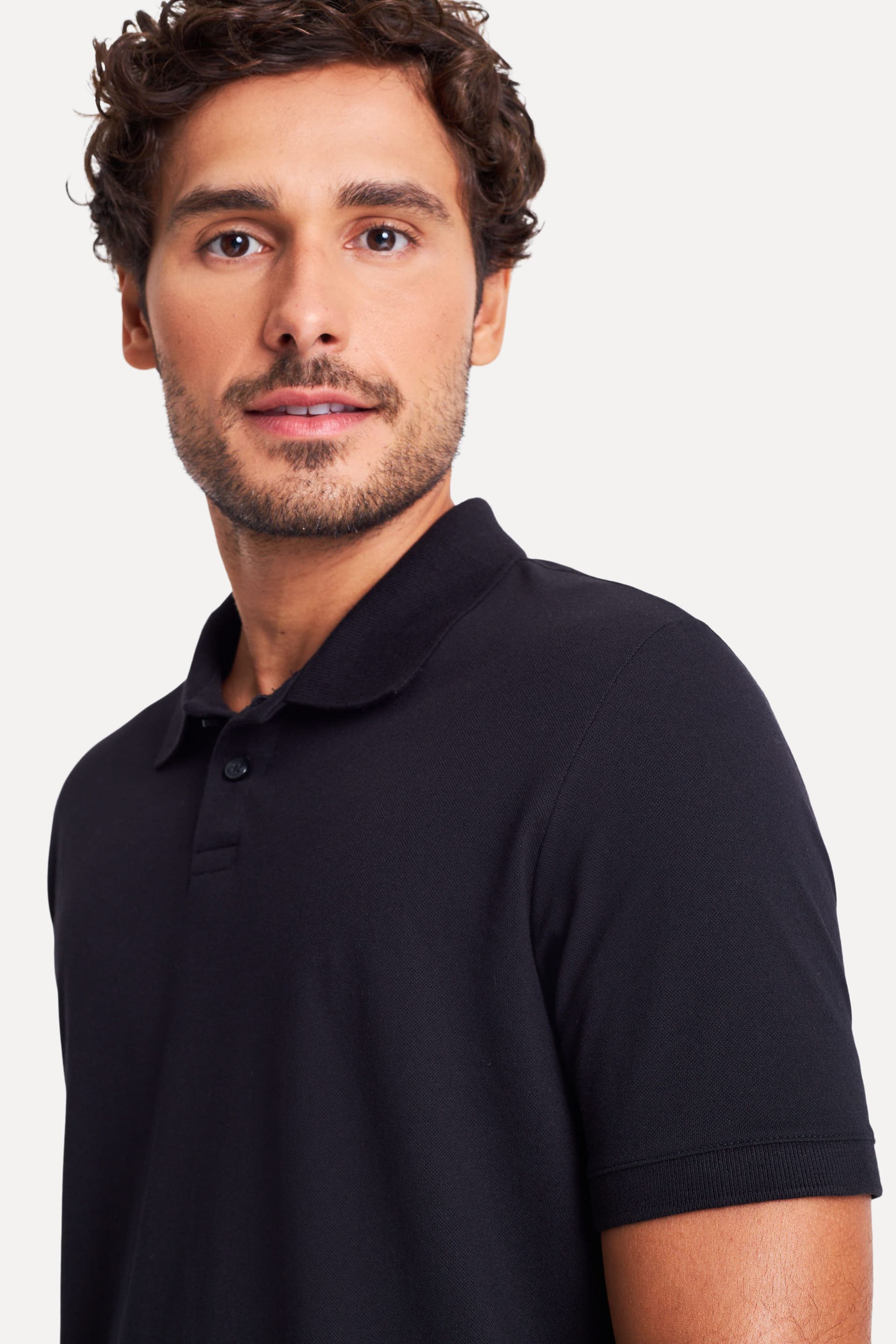 Polo Básica Masculina Simples