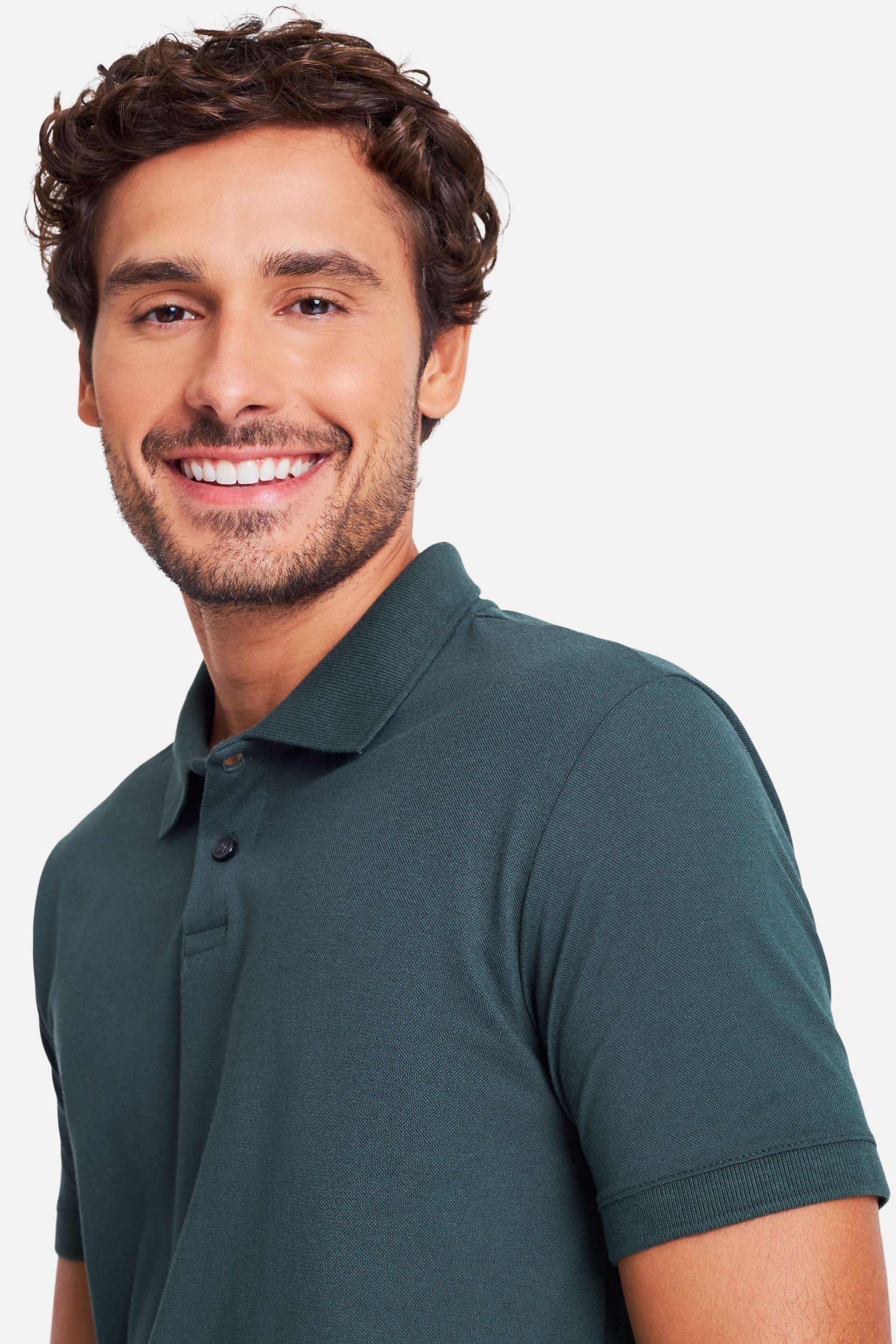 Polo Básica Masculina Simples