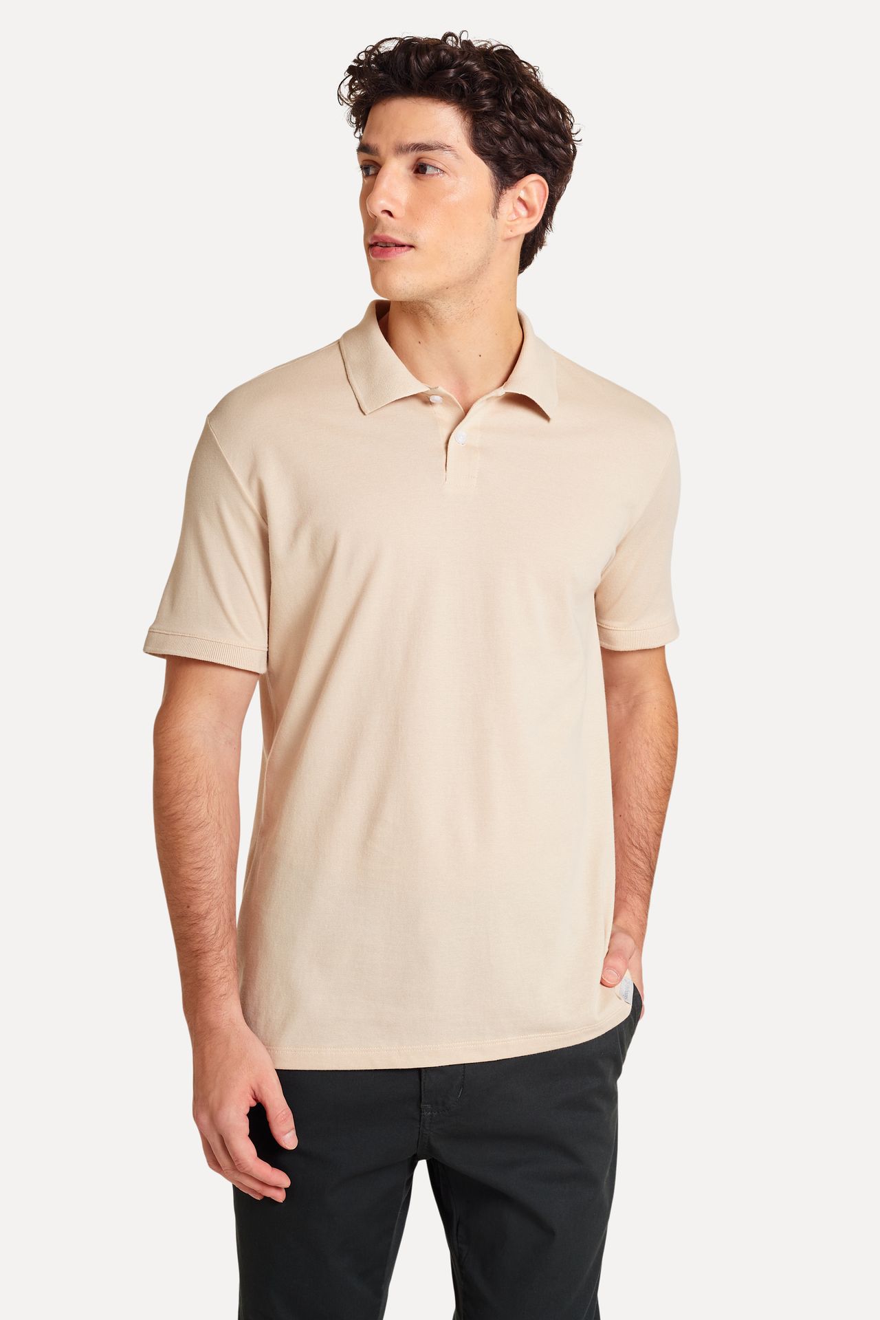 Polo Básica Masculina Simples