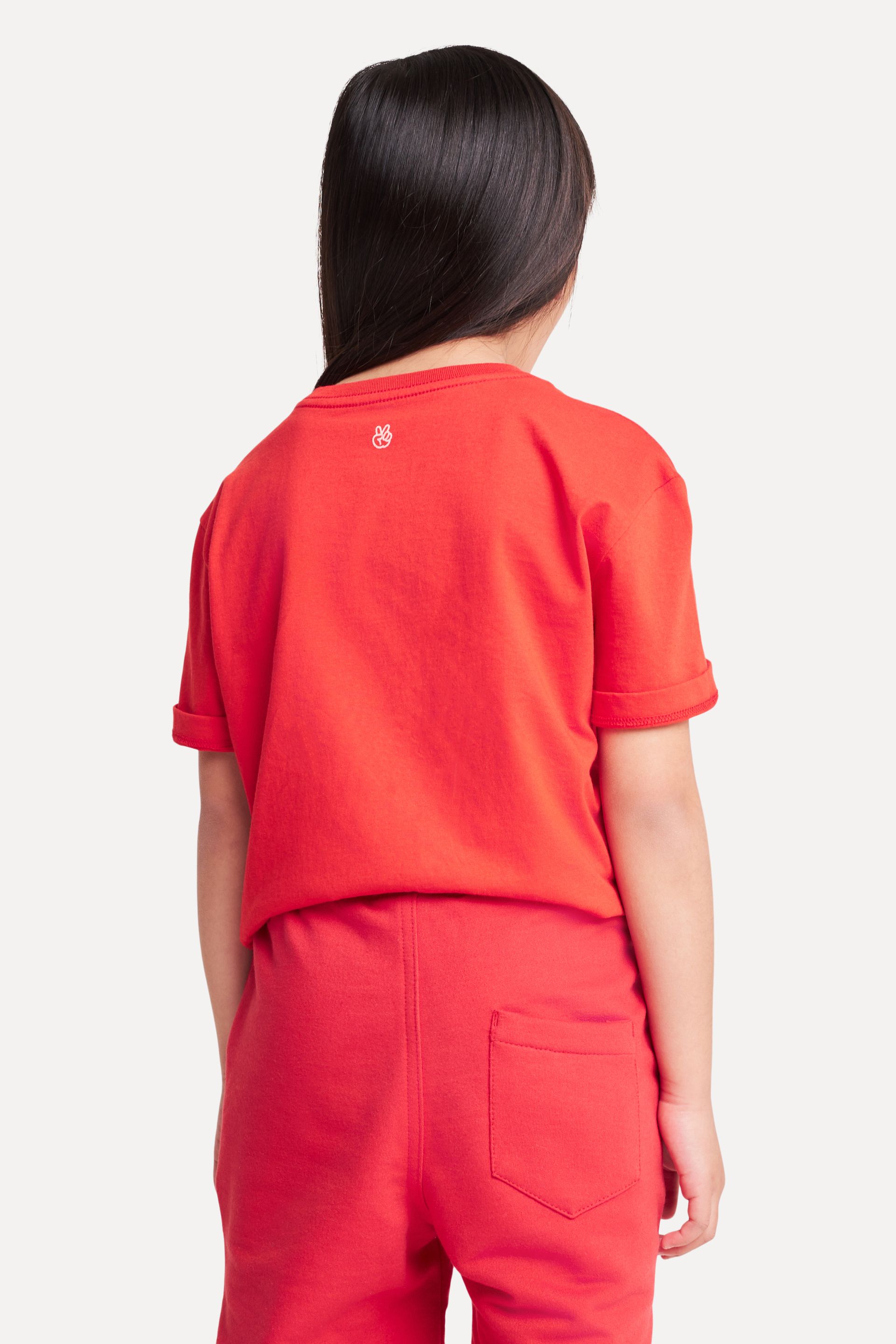Camiseta Básica Infantil Simples Manga Curta