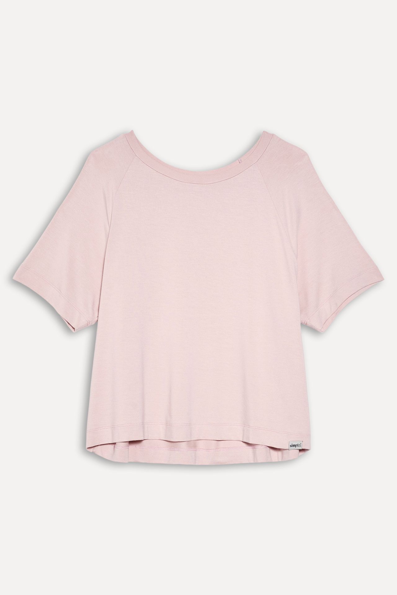 Camiseta Ampla Feminina com Elastano