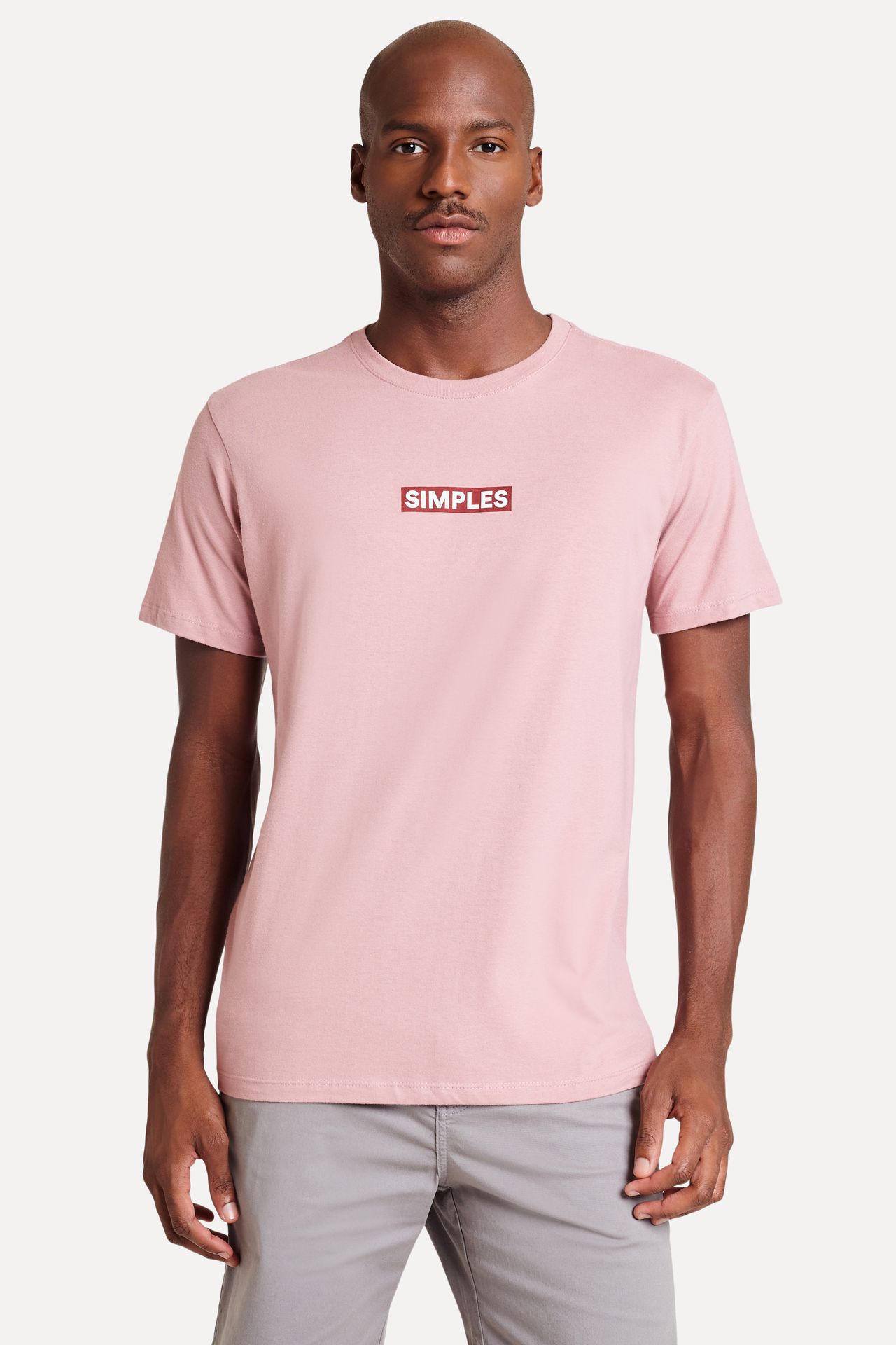 Camiseta Estampada Masculina Simples Manga Curta