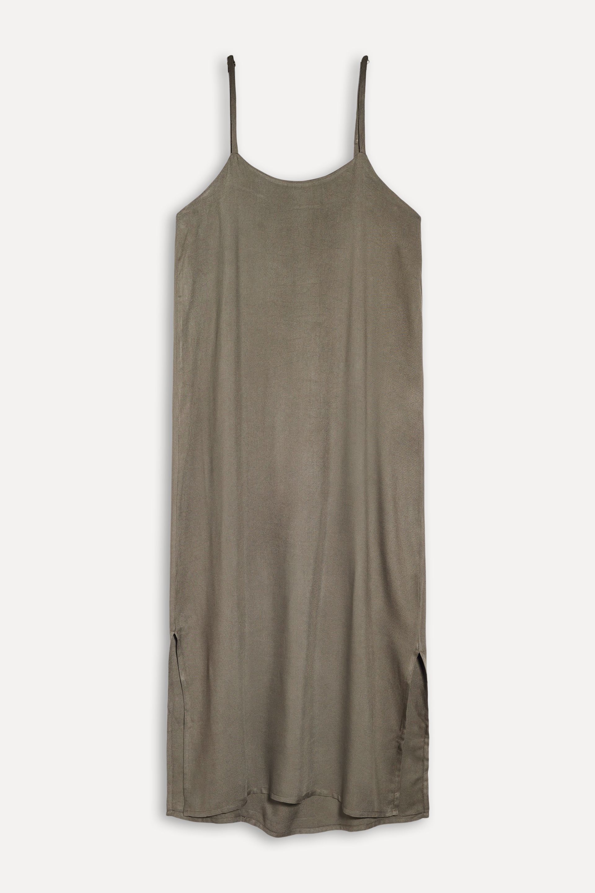 Vestido Slip Dress Feminino Longo