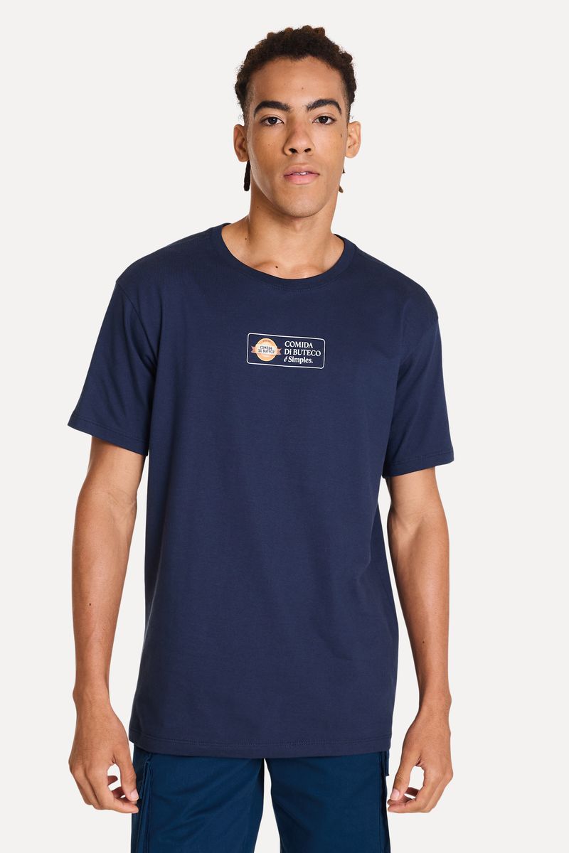 Camiseta Unisex Estampada Comida di Buteco
