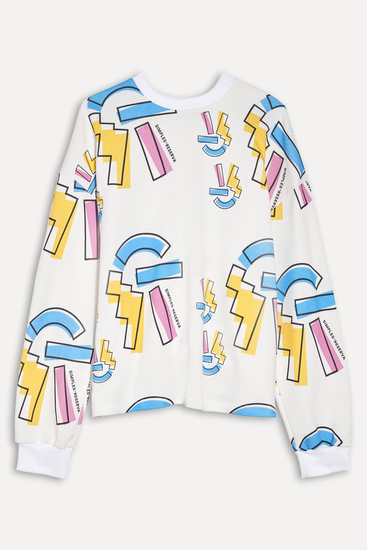 Suéter Moletom Feminino Estampado Hands