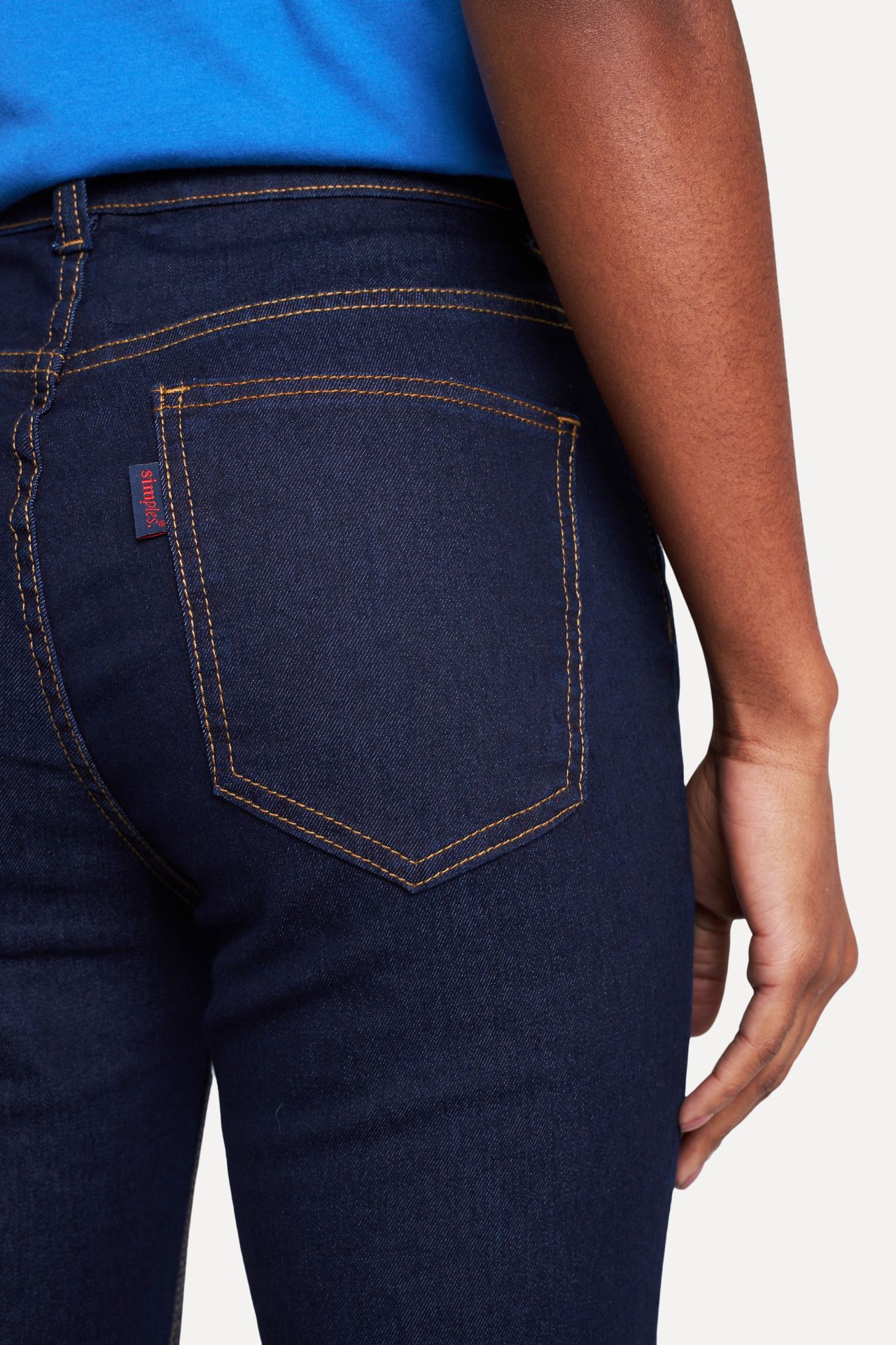 Calça Jeans Skinny Feminina Simples