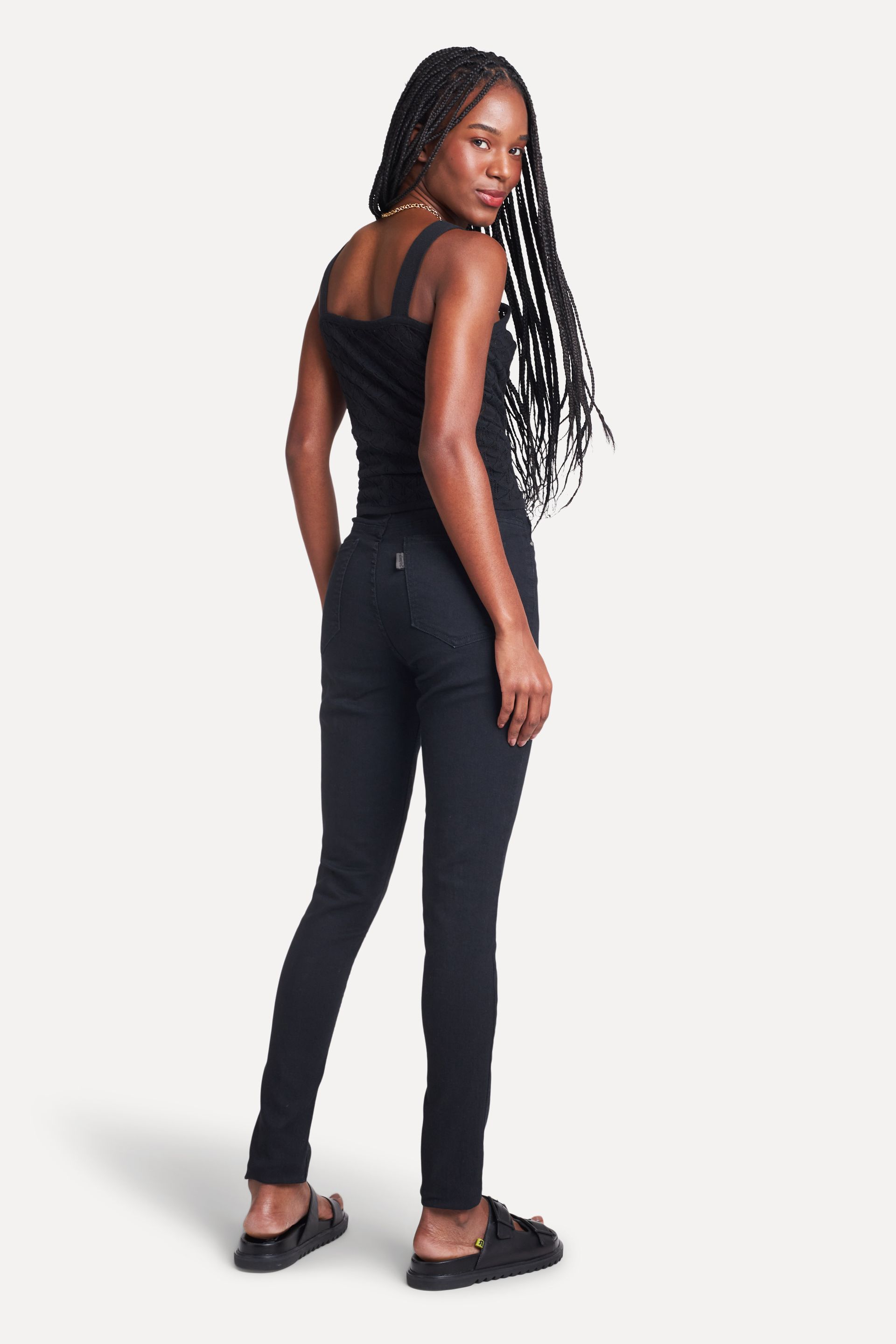 Calça Jeans Skinny Feminina Simples