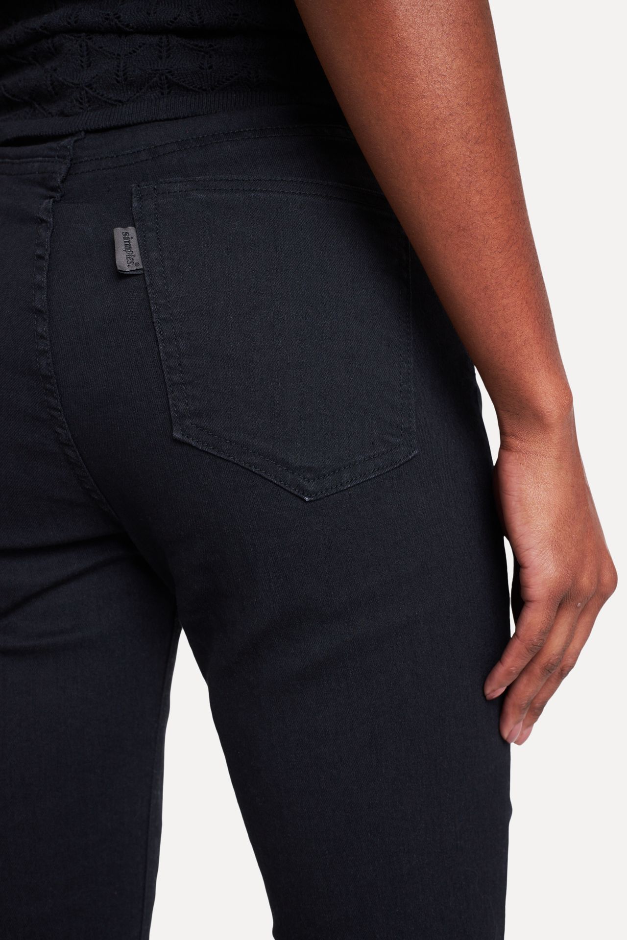 Calça Jeans Skinny Feminina Simples