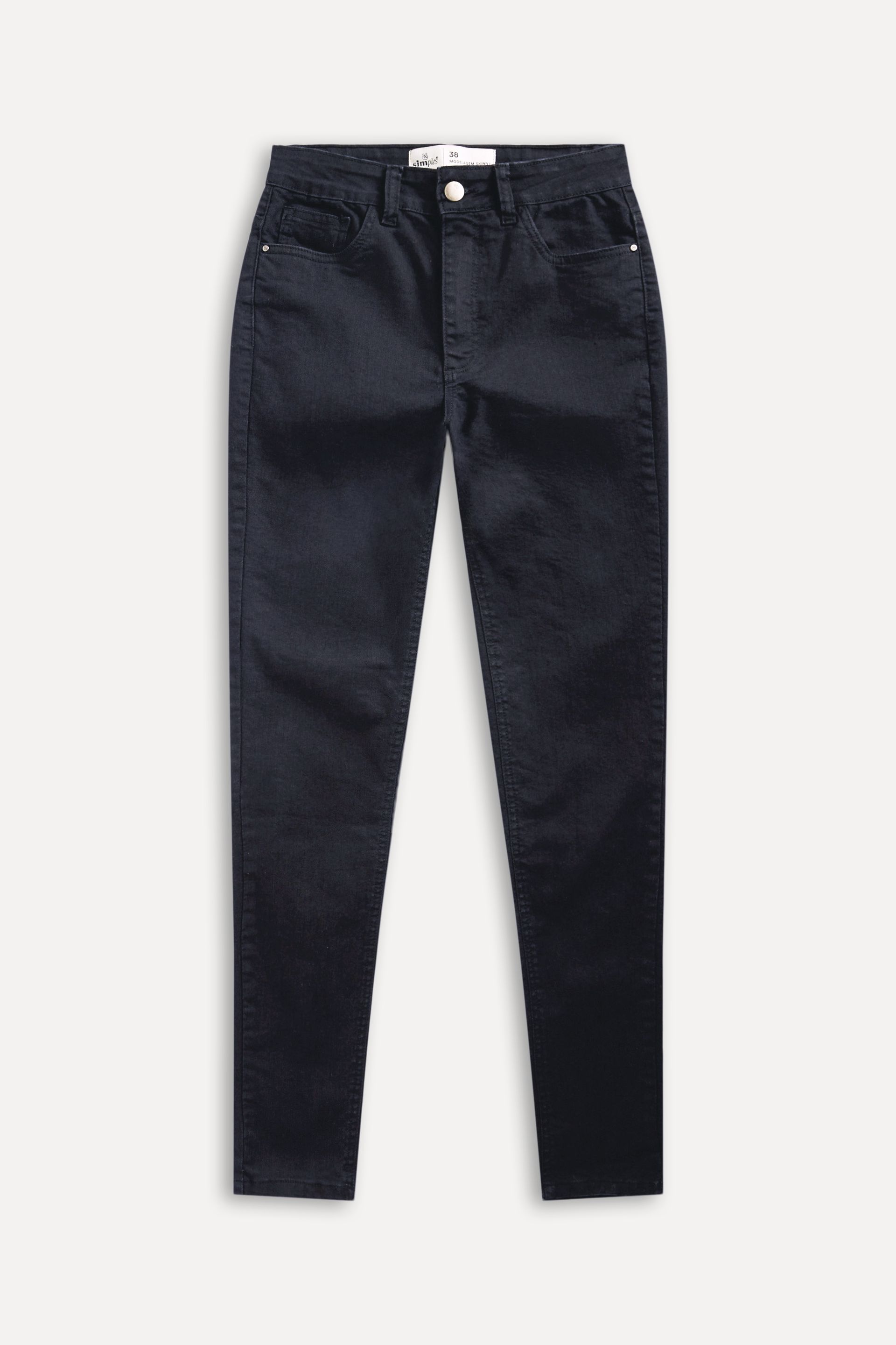 Calça Jeans Skinny Feminina Simples