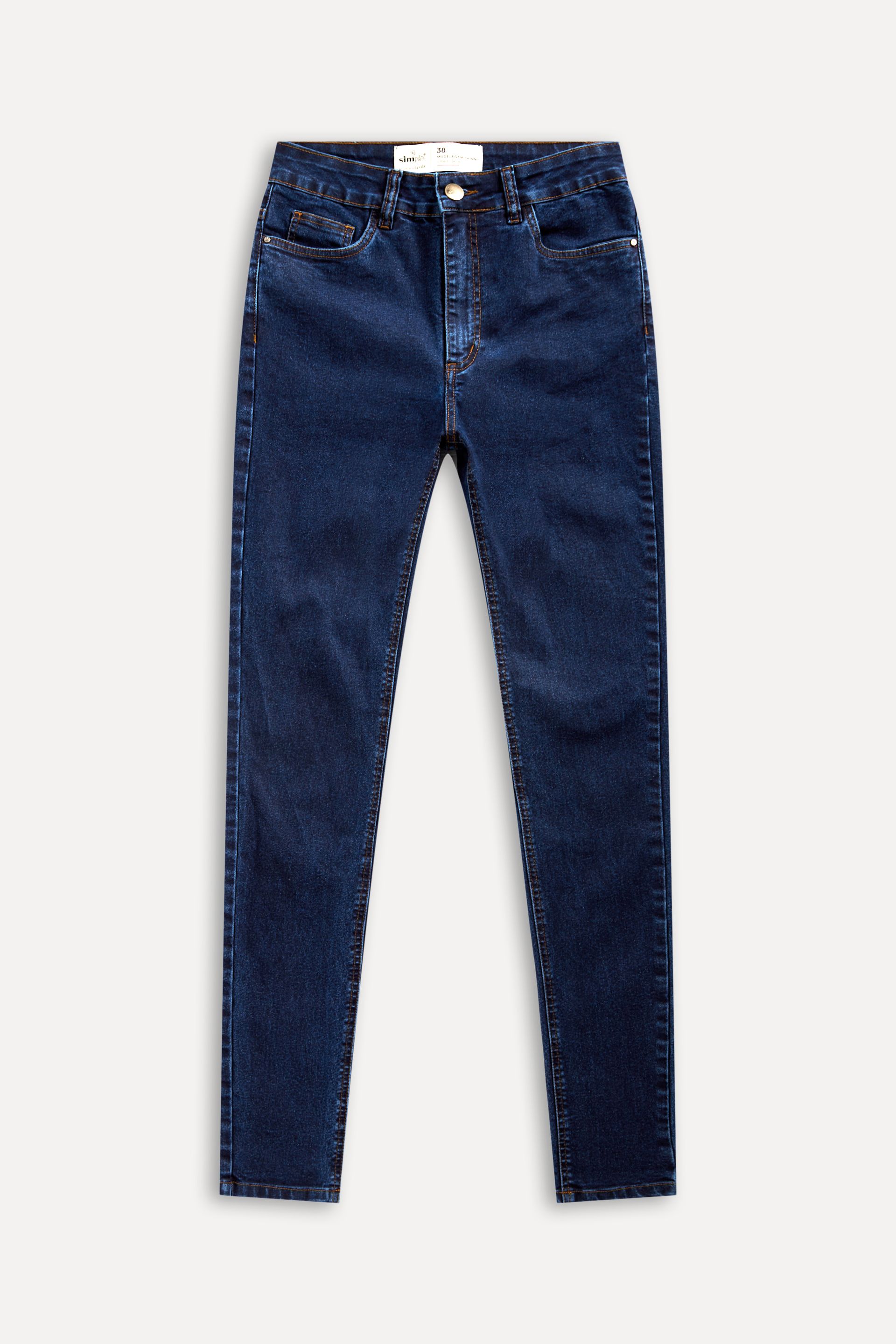Calça Jeans Skinny Feminina Simples